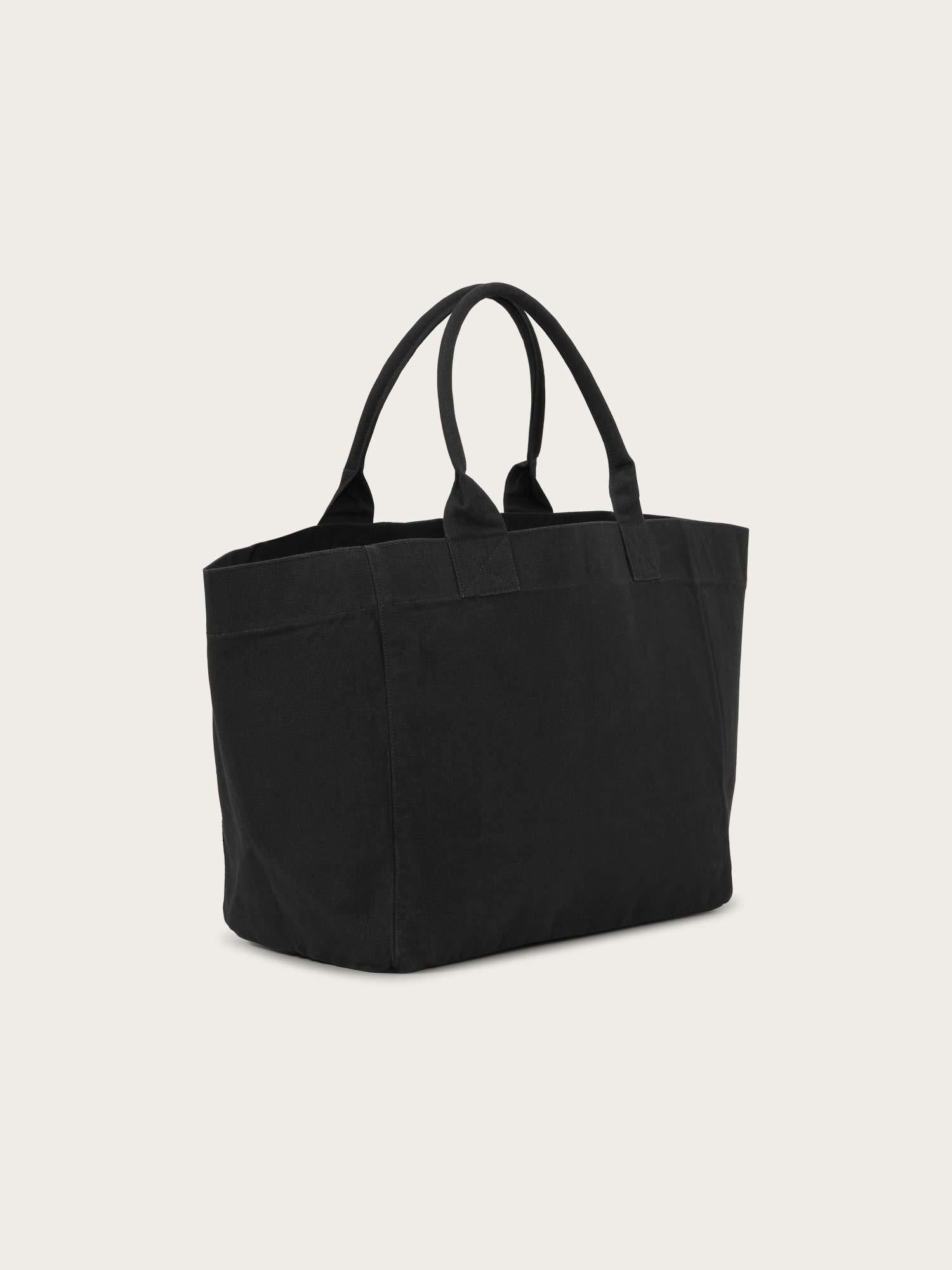 A6583 Large Easy Shopper Denim - Black