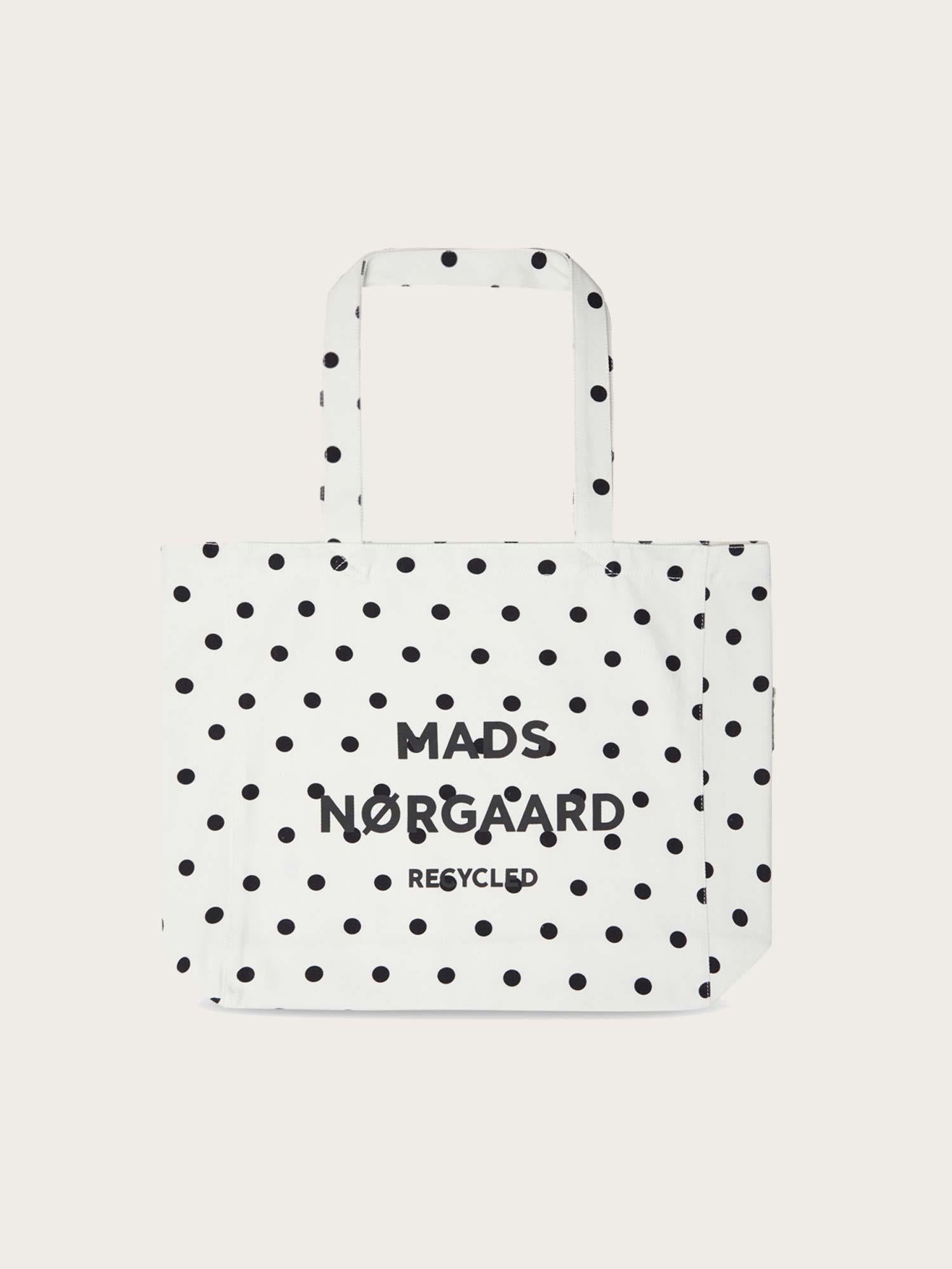 Recycled Print Boutique Athene Bag - Midi Dot Snowhite