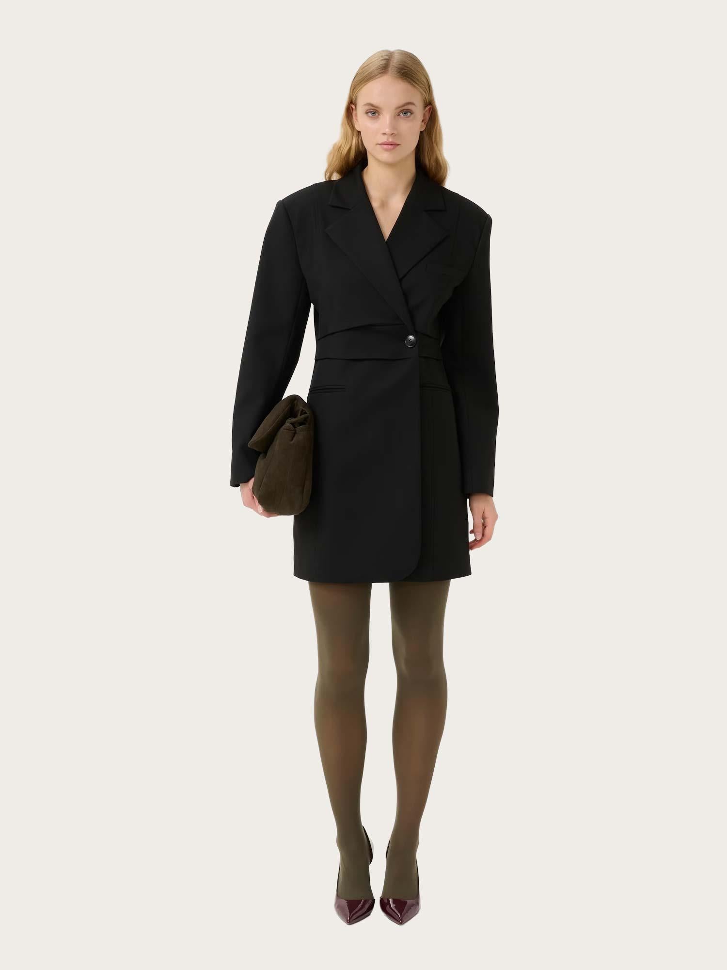 Pauline Blazer Dress - Black