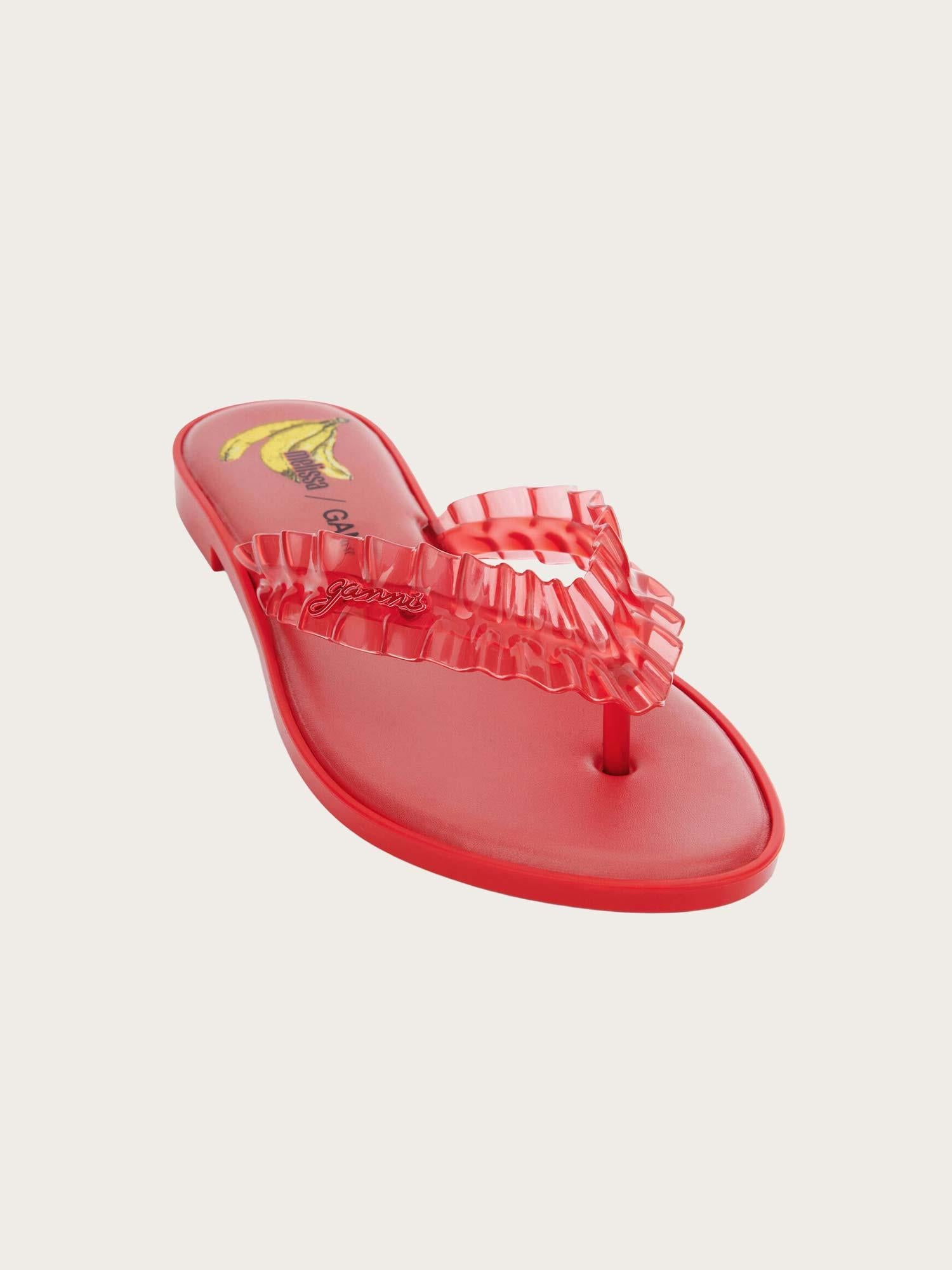Melissa Flip Flop - Racing Red