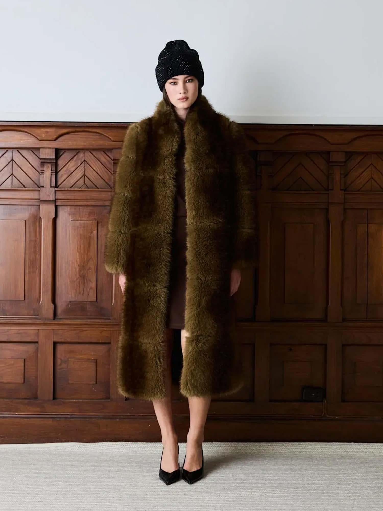 Posh Coat - Dk Brown