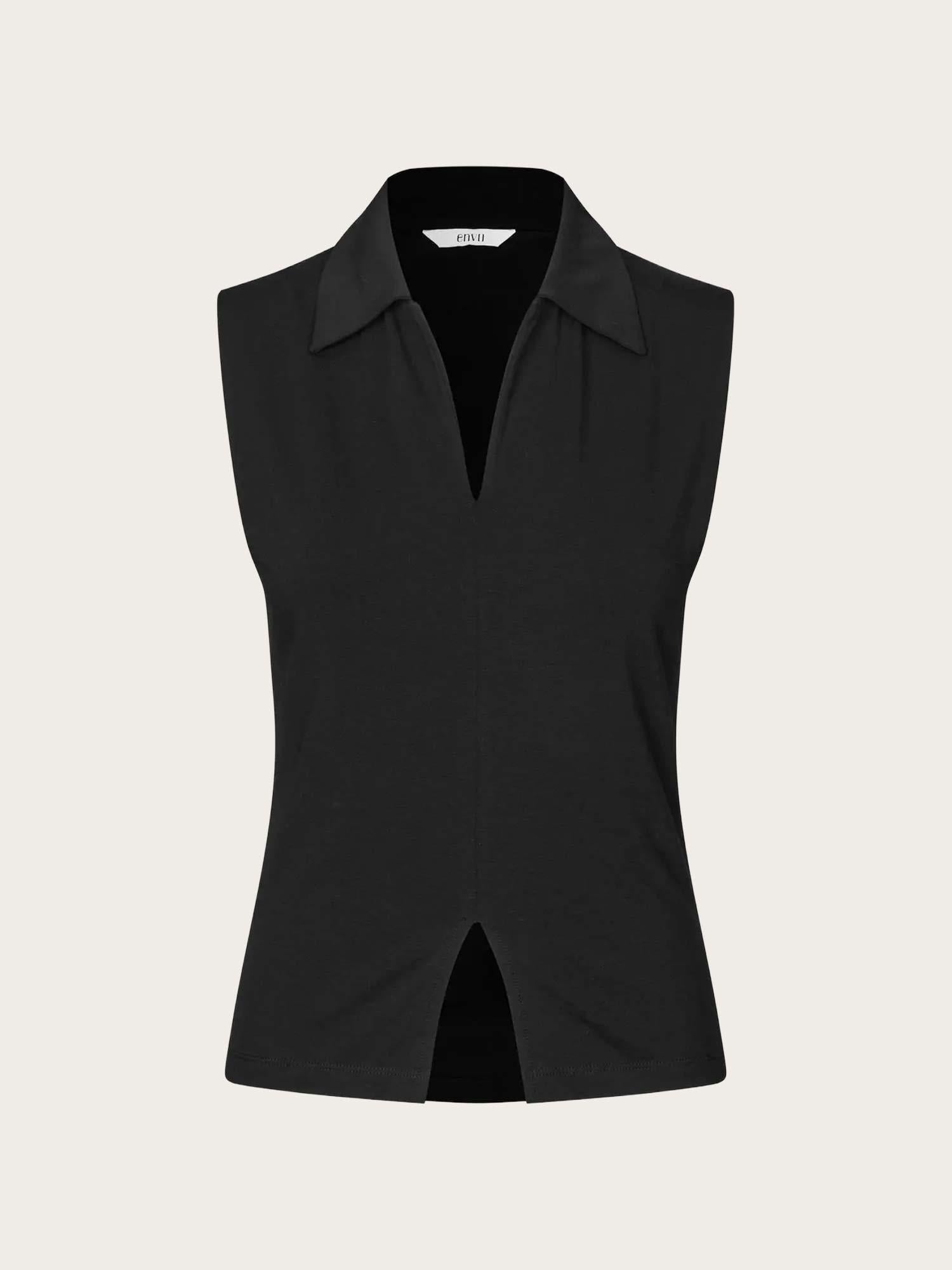 Enmie SL V-N Top - Black