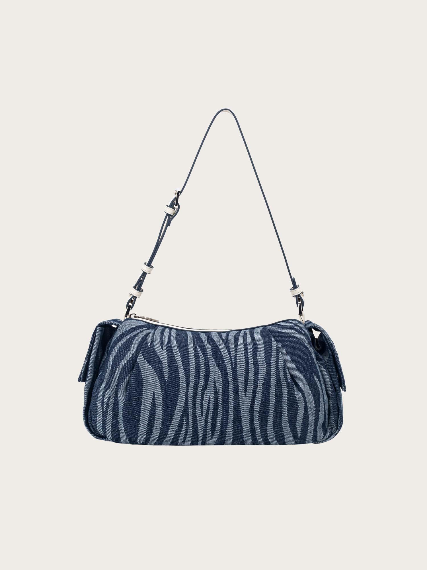 Elbie Denim - Navy Zebra