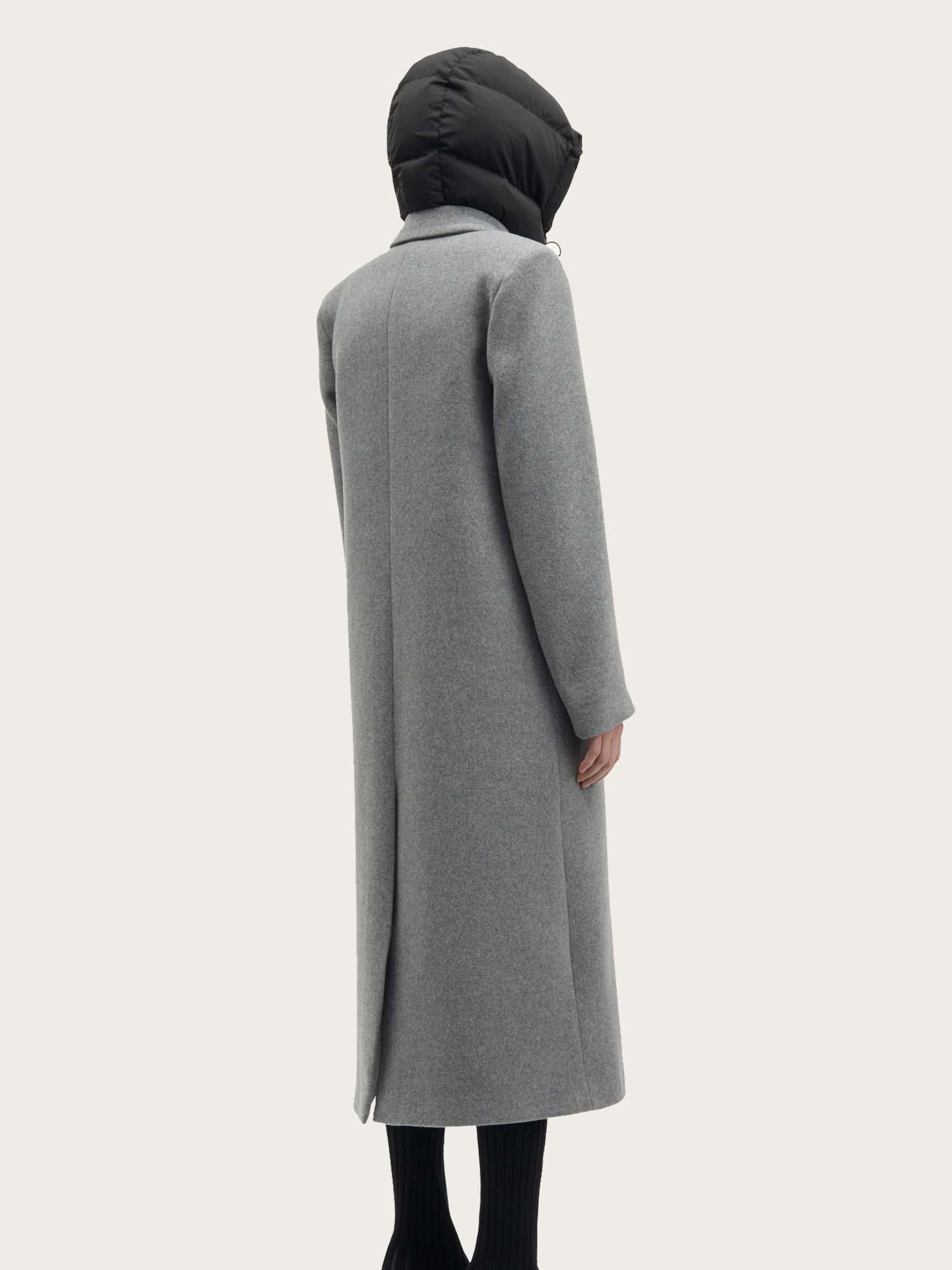 Falcon Coat - Grey Melange