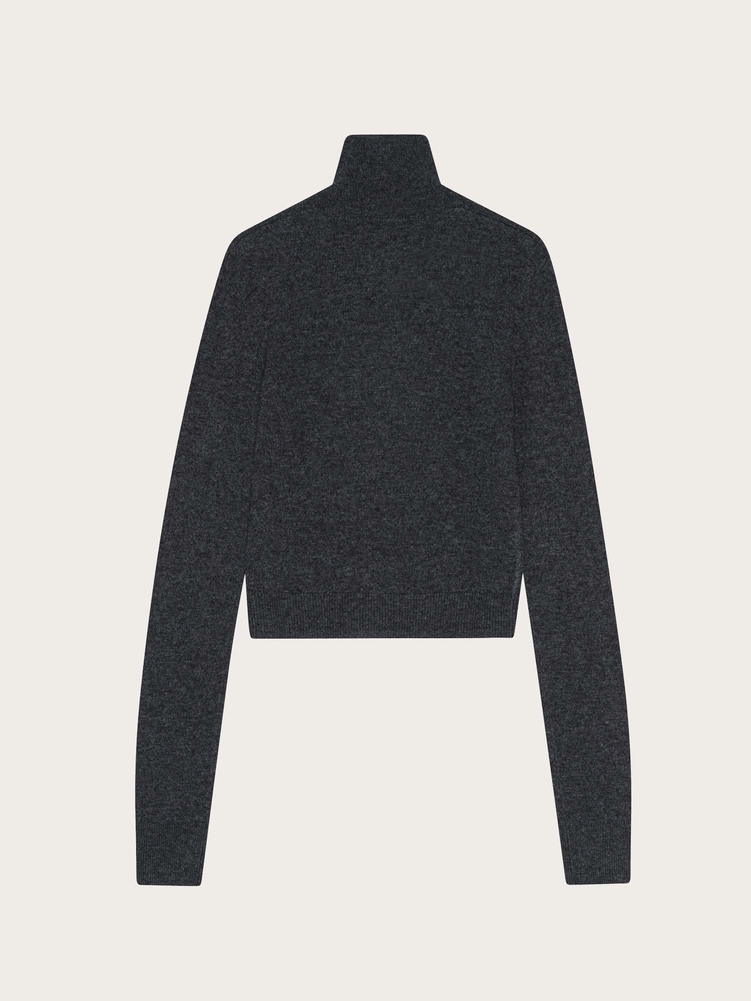 Light Knit Cardigan - Moonless Night Melange