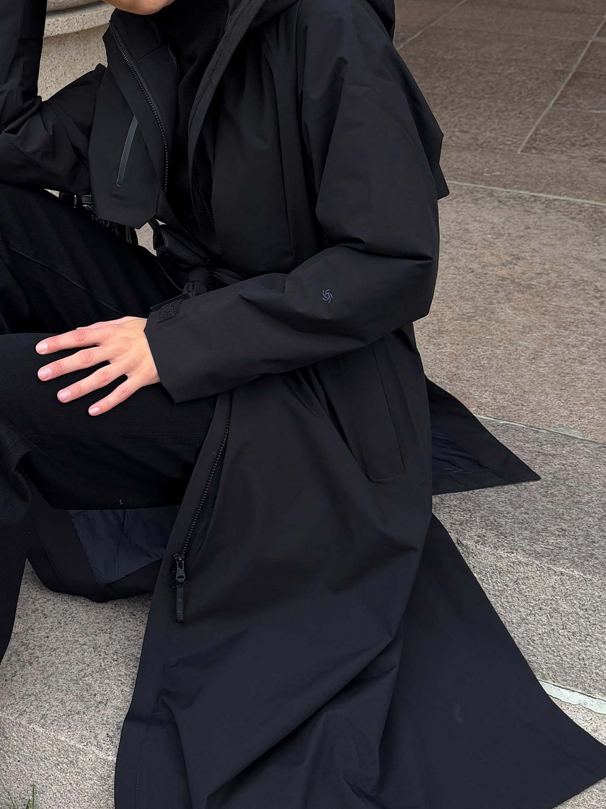 Åse Insulated Coat - Black