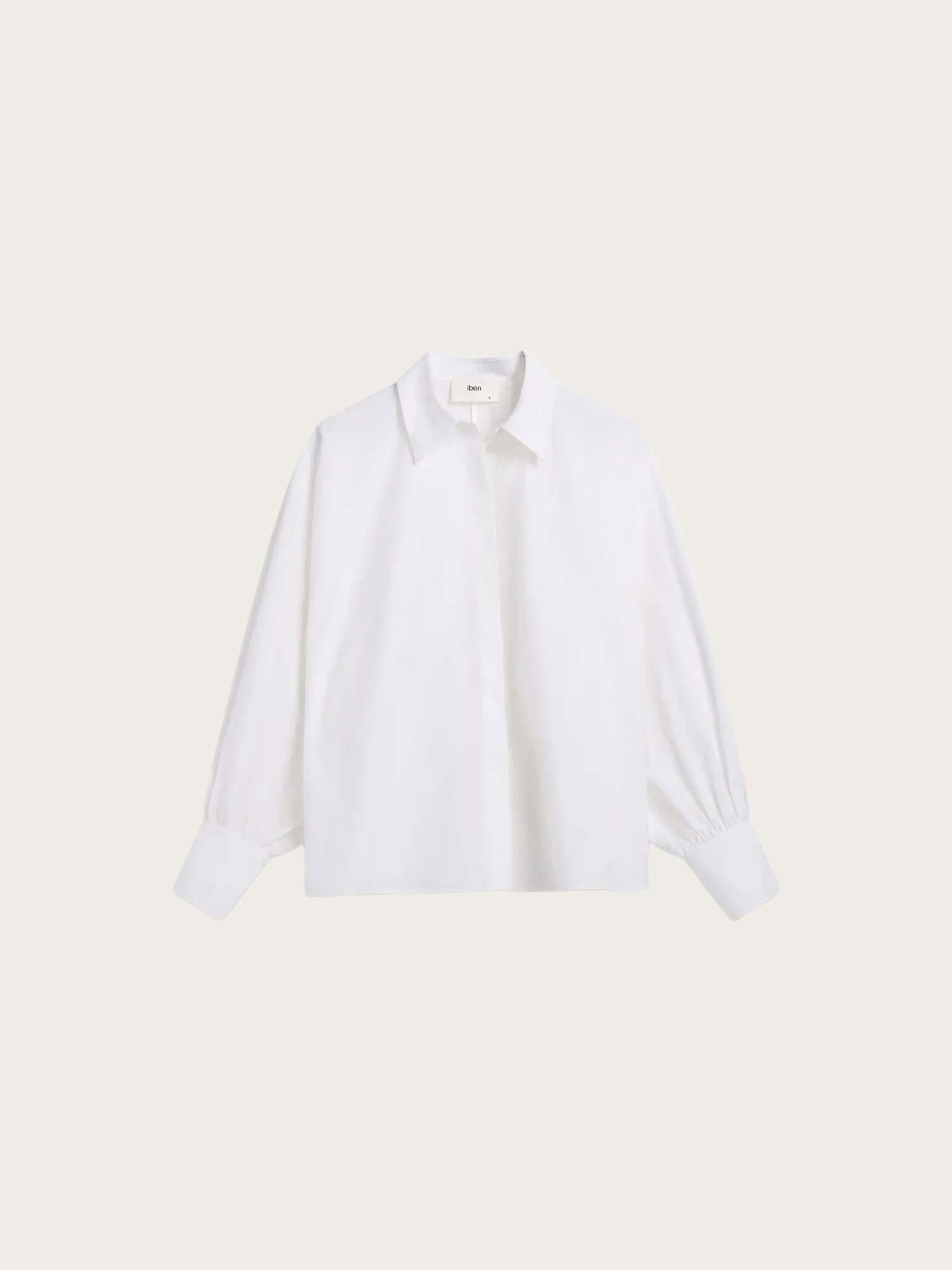Muse Poplin Shirt - White