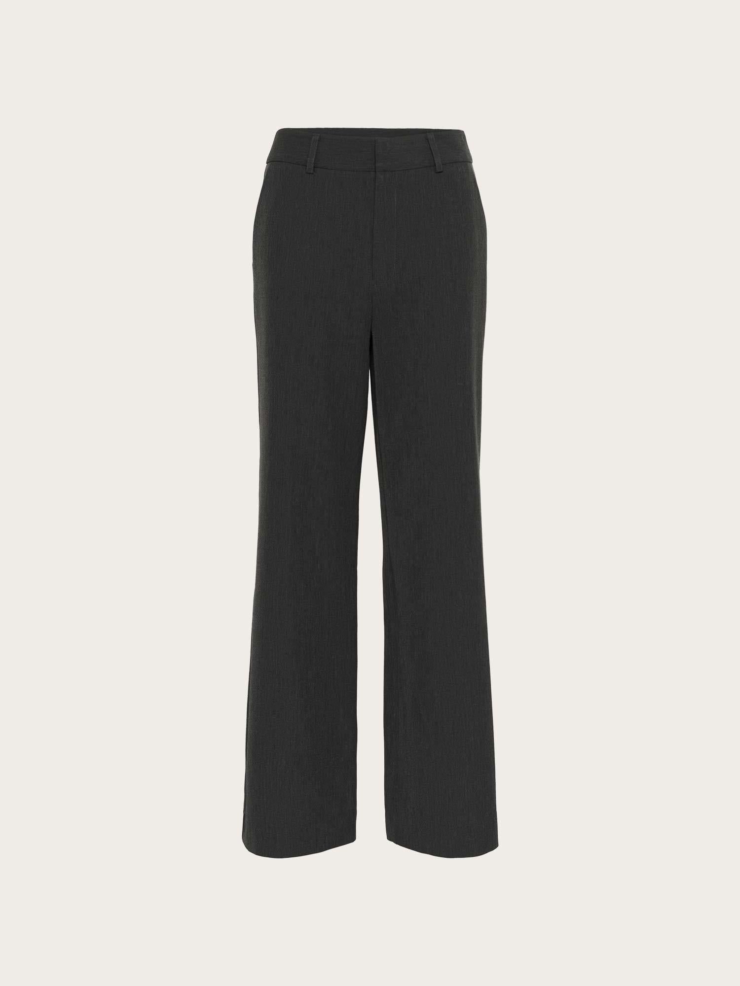 Erle MW Pants - Dark Grey Melange