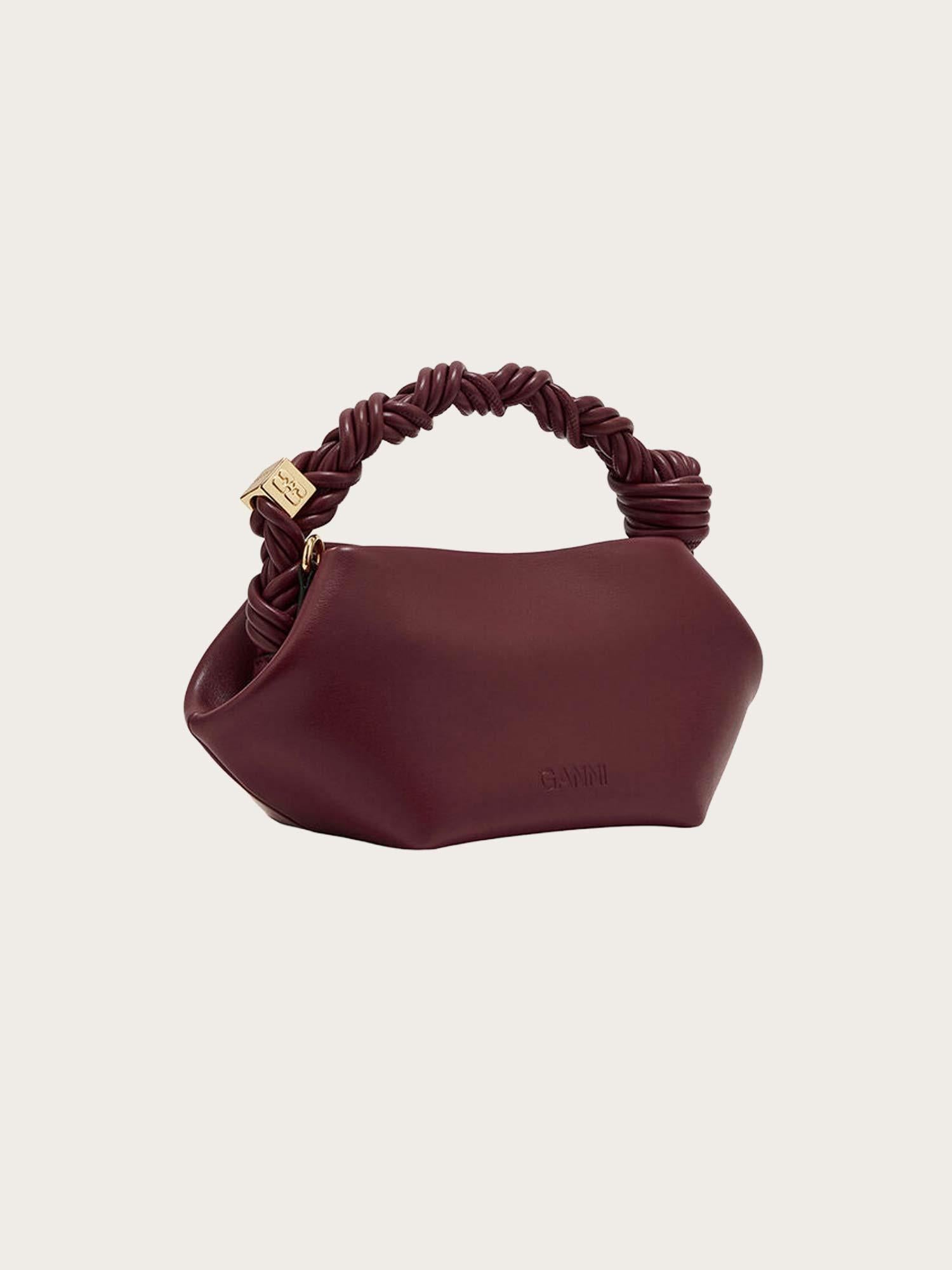 Ganni Bou Bag Mini - Burgundy