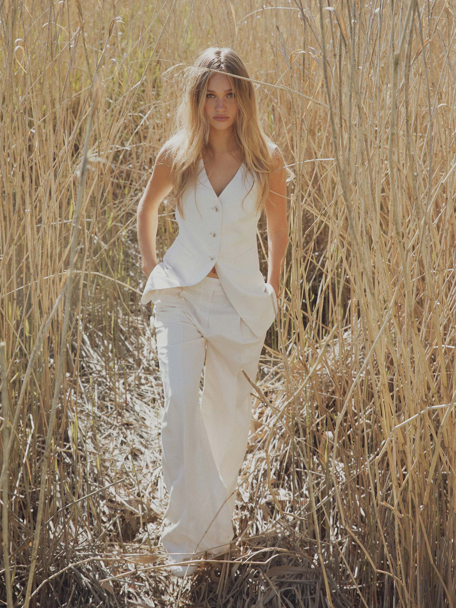 Angie Trouser - Cream