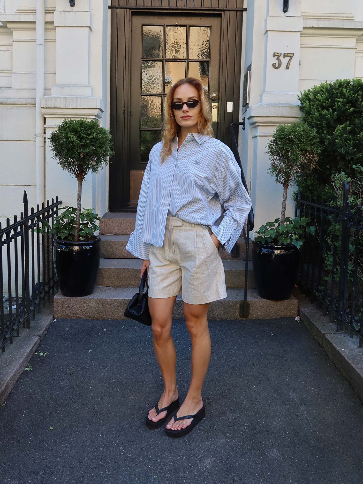 Daria Shorts - Sand Melange
