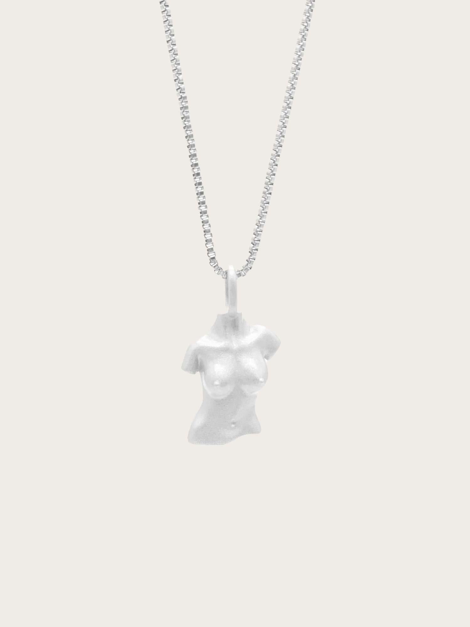 Figure Necklace - Silver