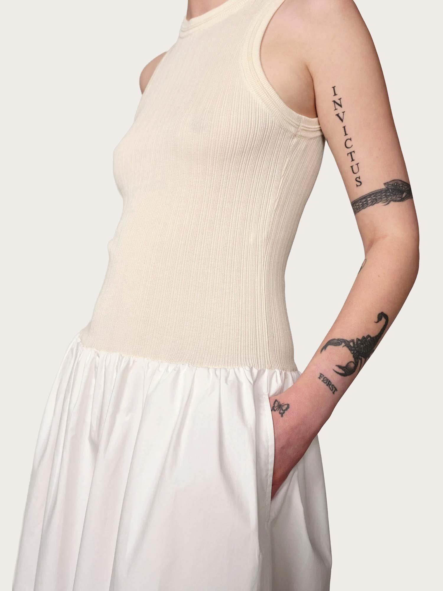 Watson Knit Dress - Off White