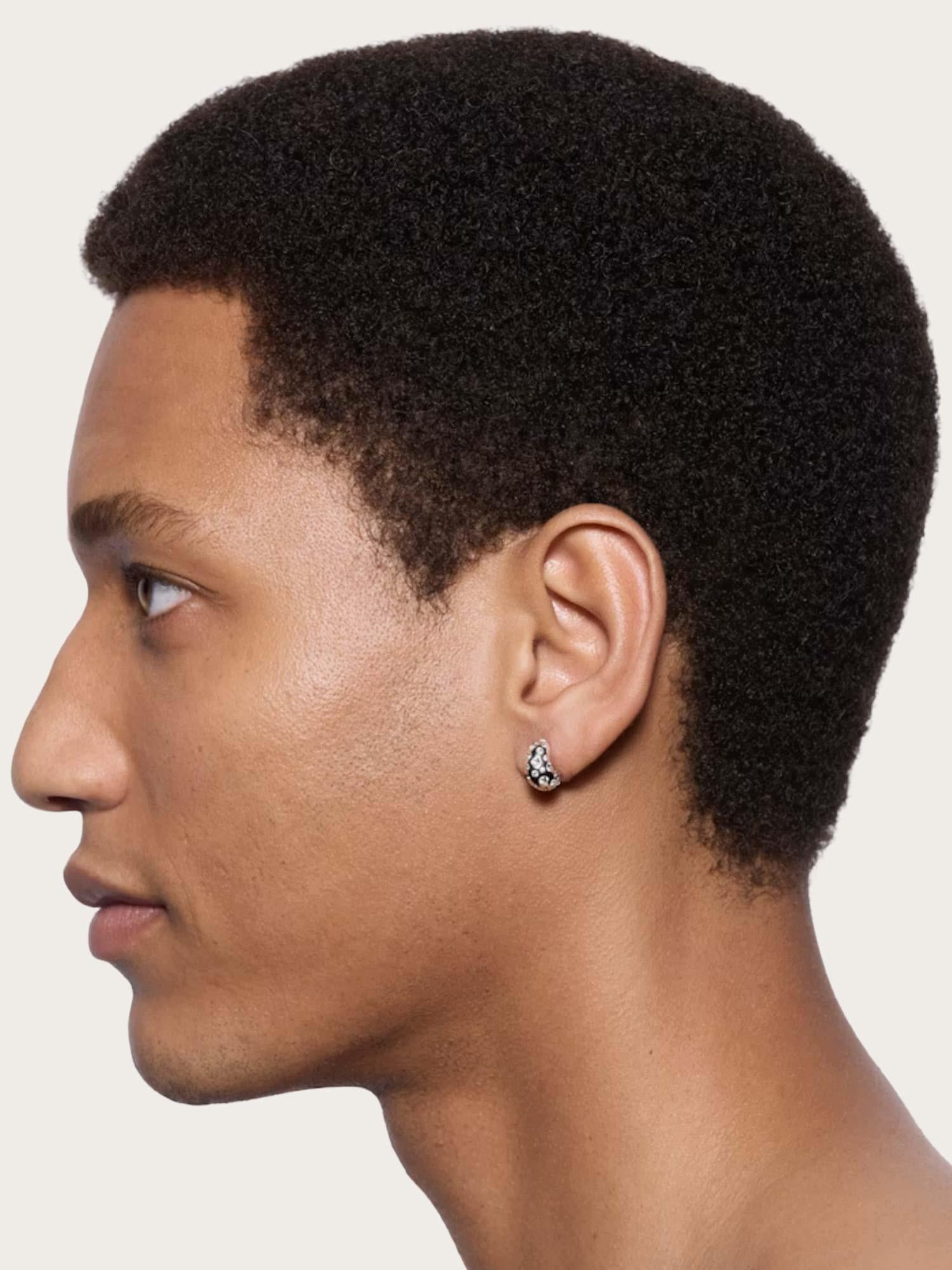Tryvann Popcorn Earring - Silver