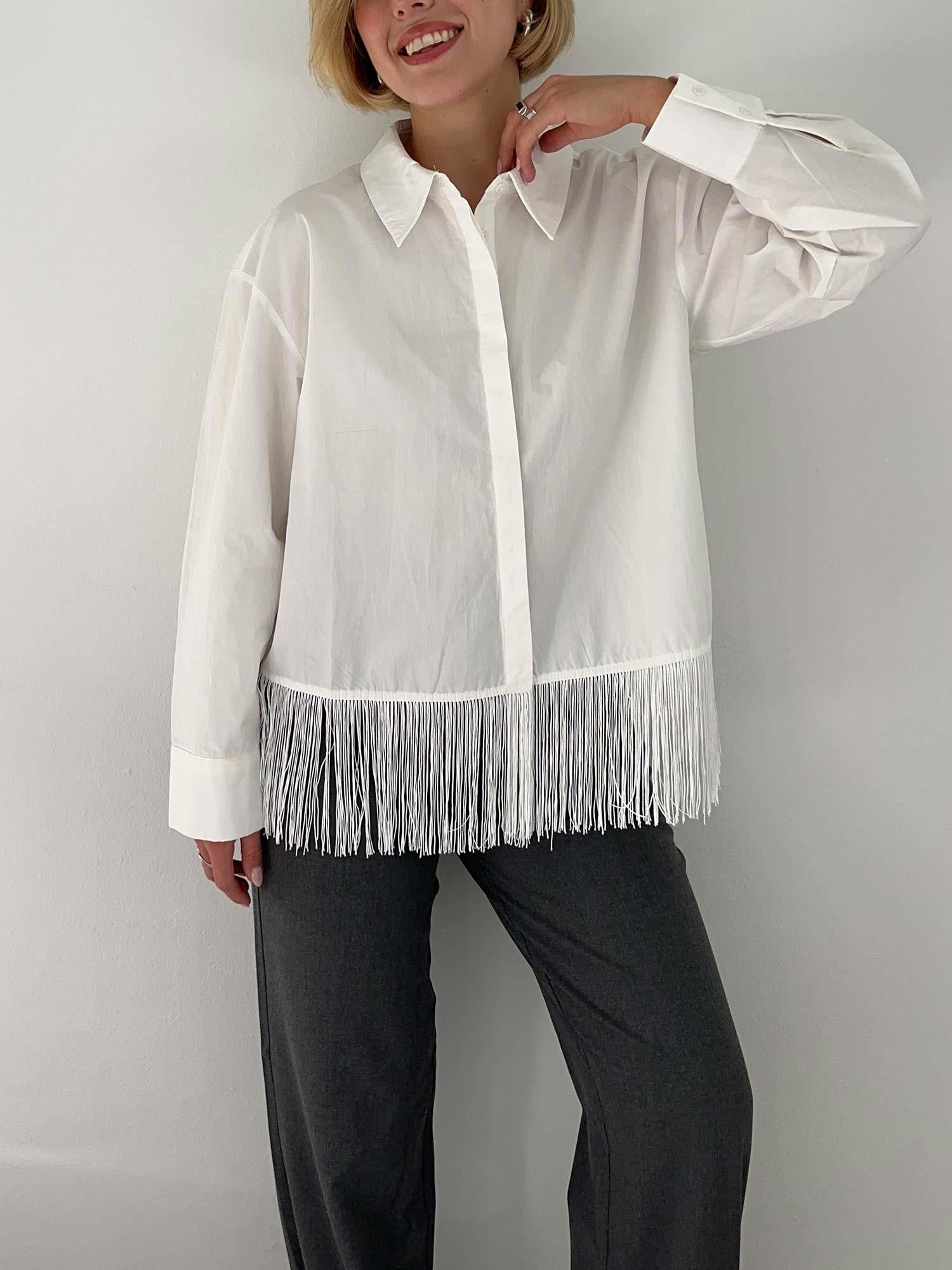 Fringe Shirt - White