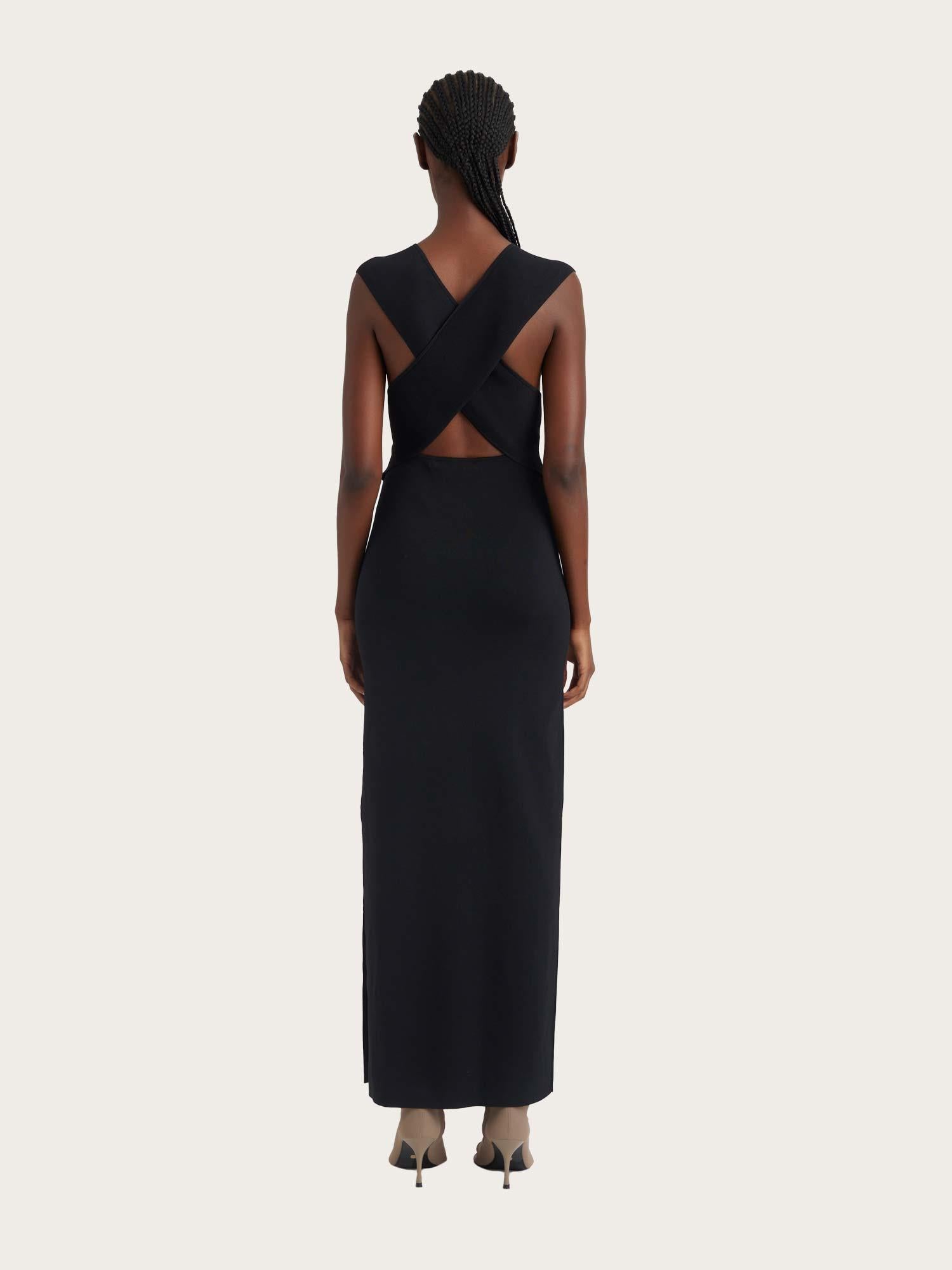 Mariel Long Dress - Black