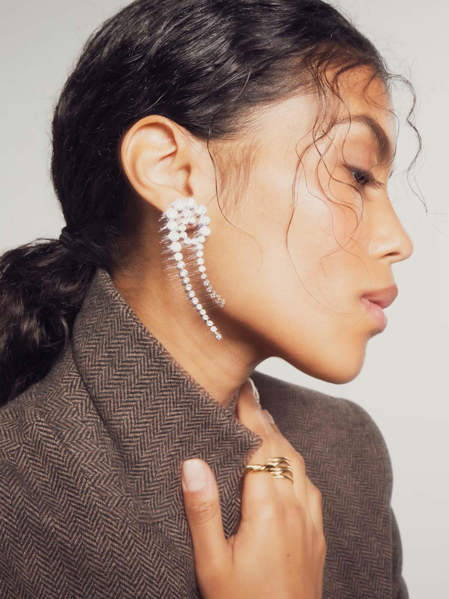 The Vivid Earrings - Silver
