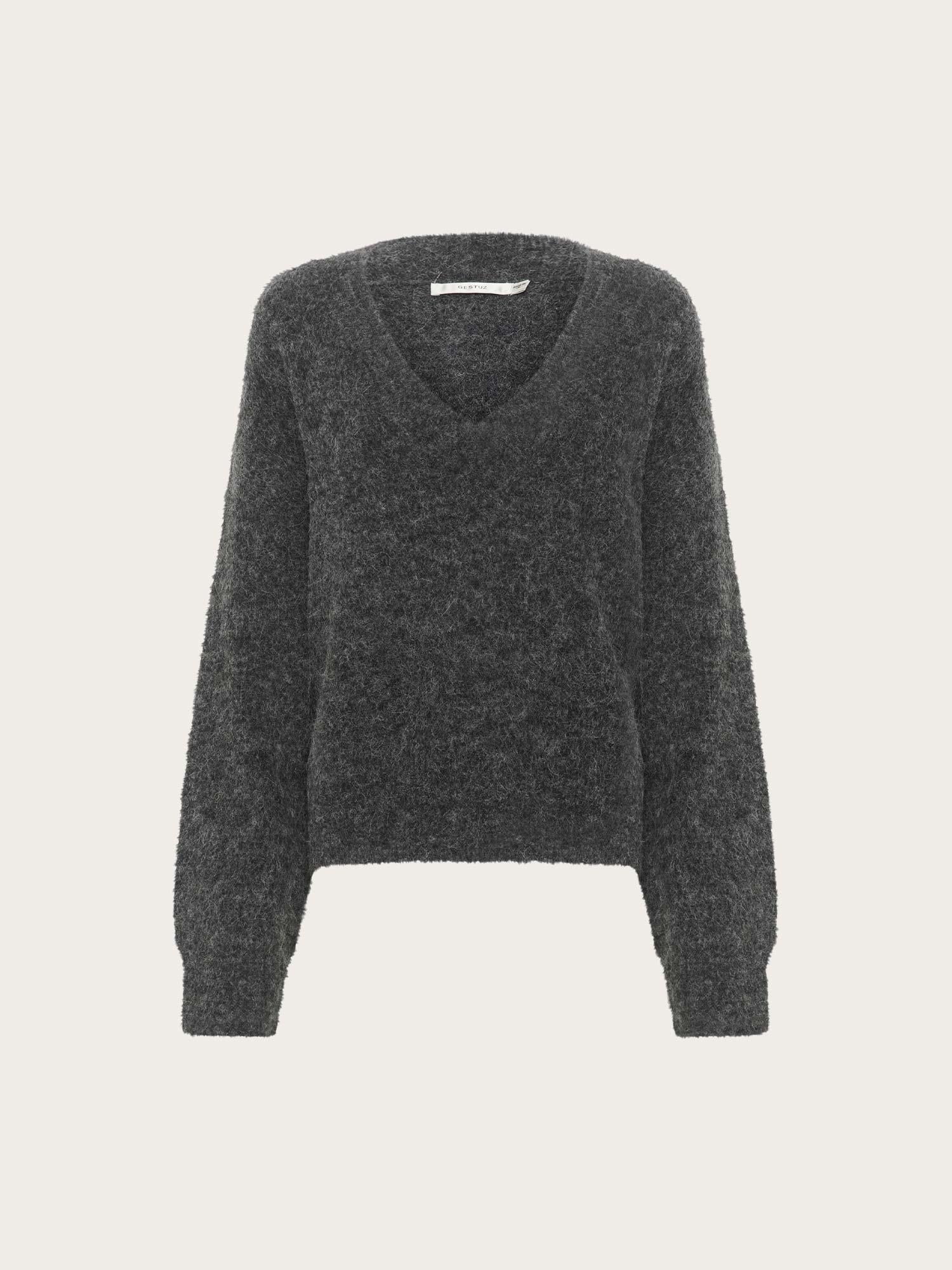 Alpha V-Neck - Charcoal Melange