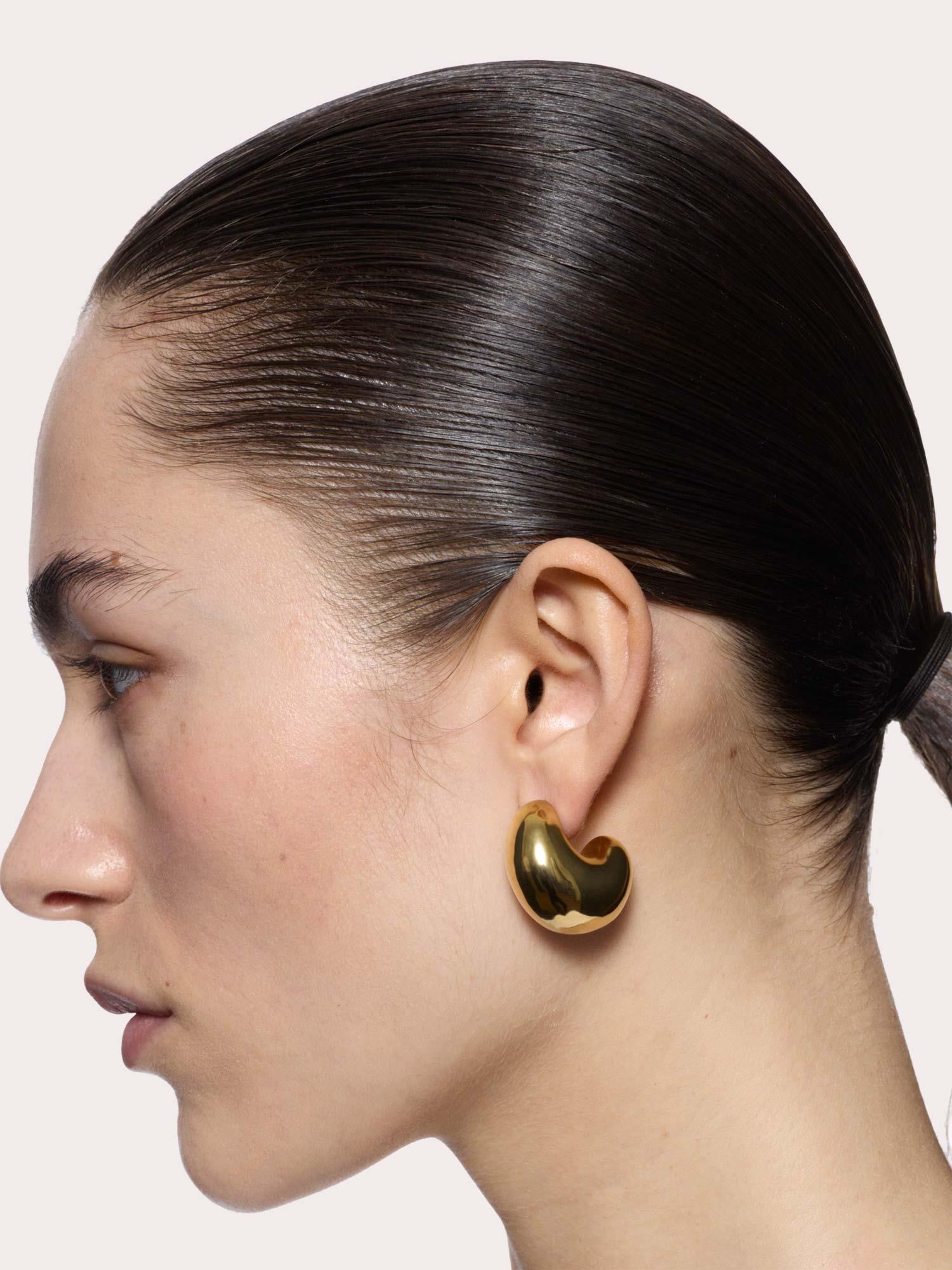 Tryvann Pillow Earring - Gold