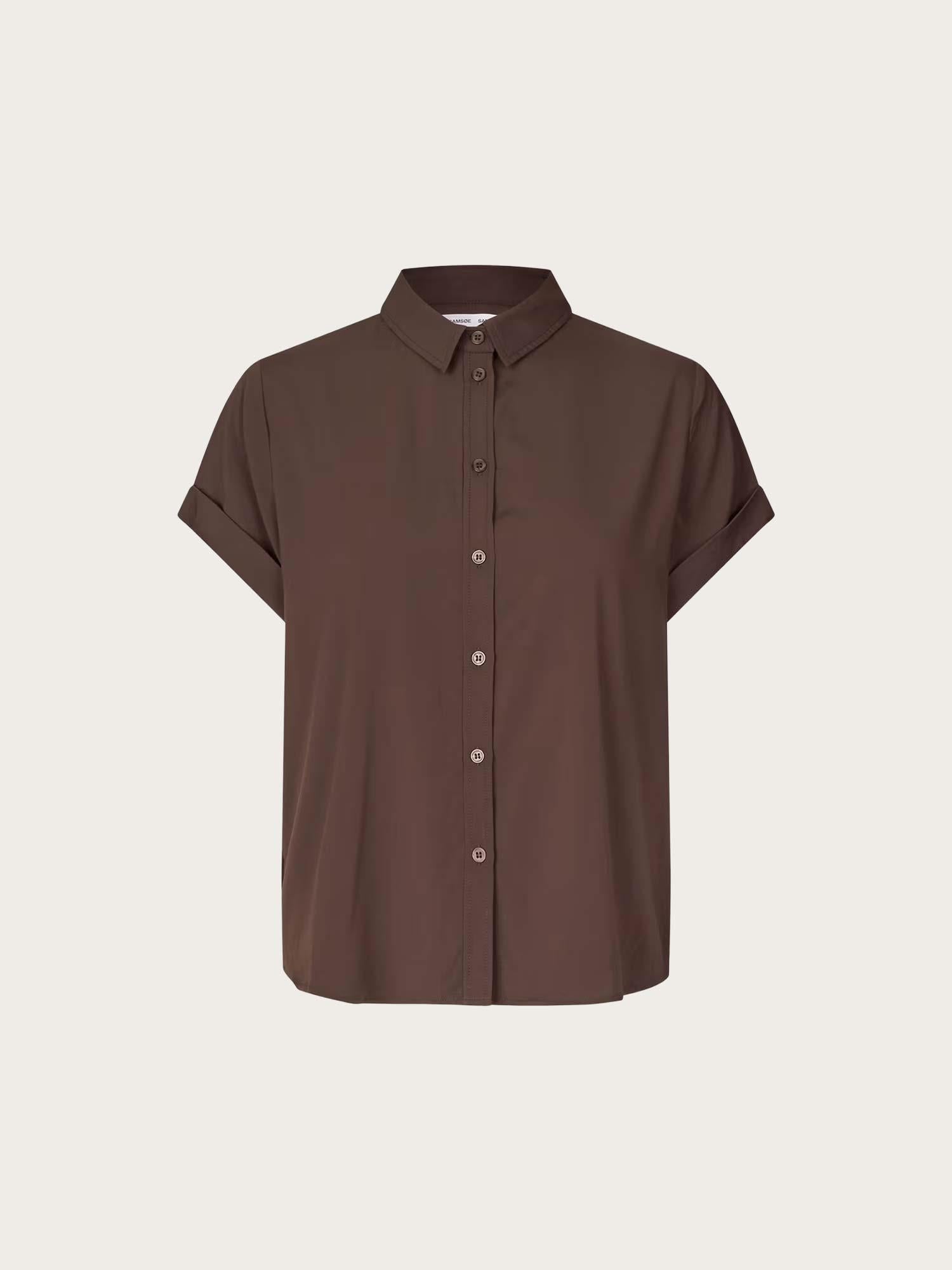 Majan ss Shirt - Black Coffee