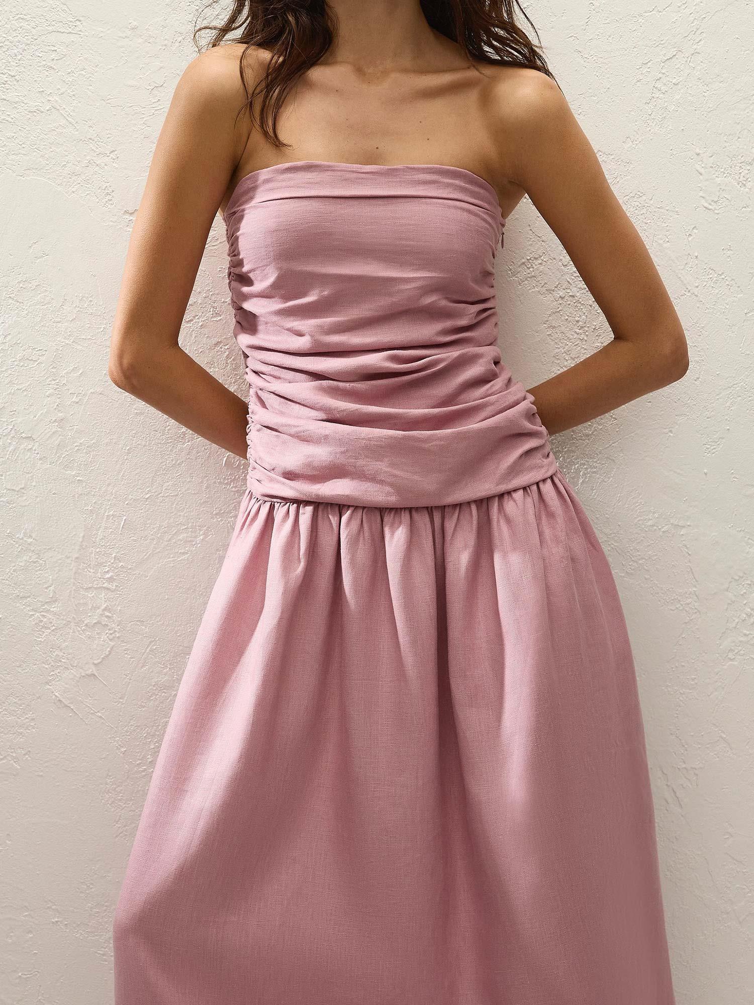 Sacha Maxi Dress - Dusty Mauve