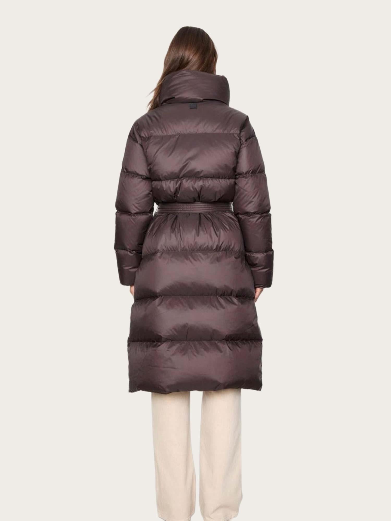 Dakota Down Coat - Dark Brown