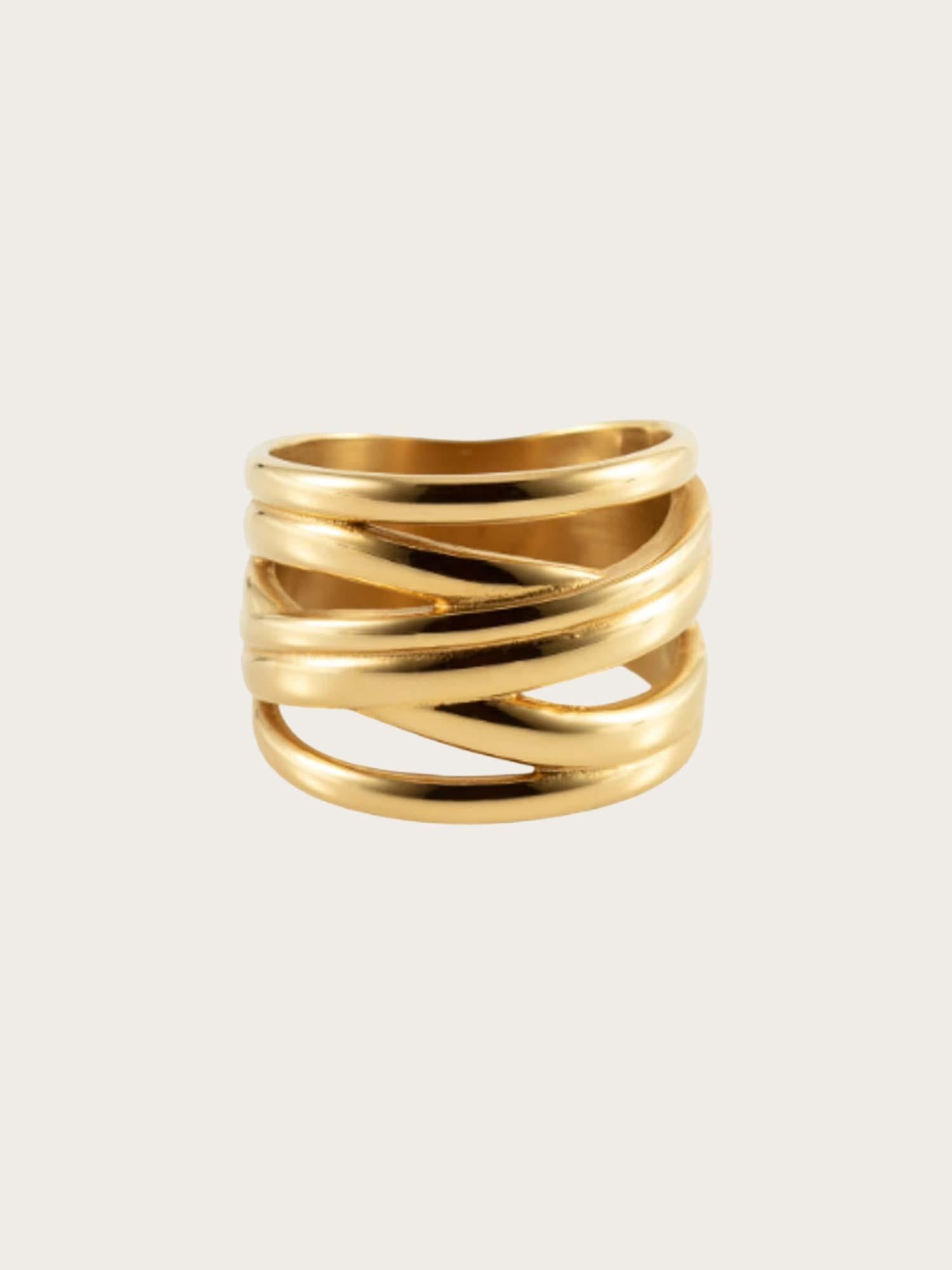 The Flow Ring - Gold