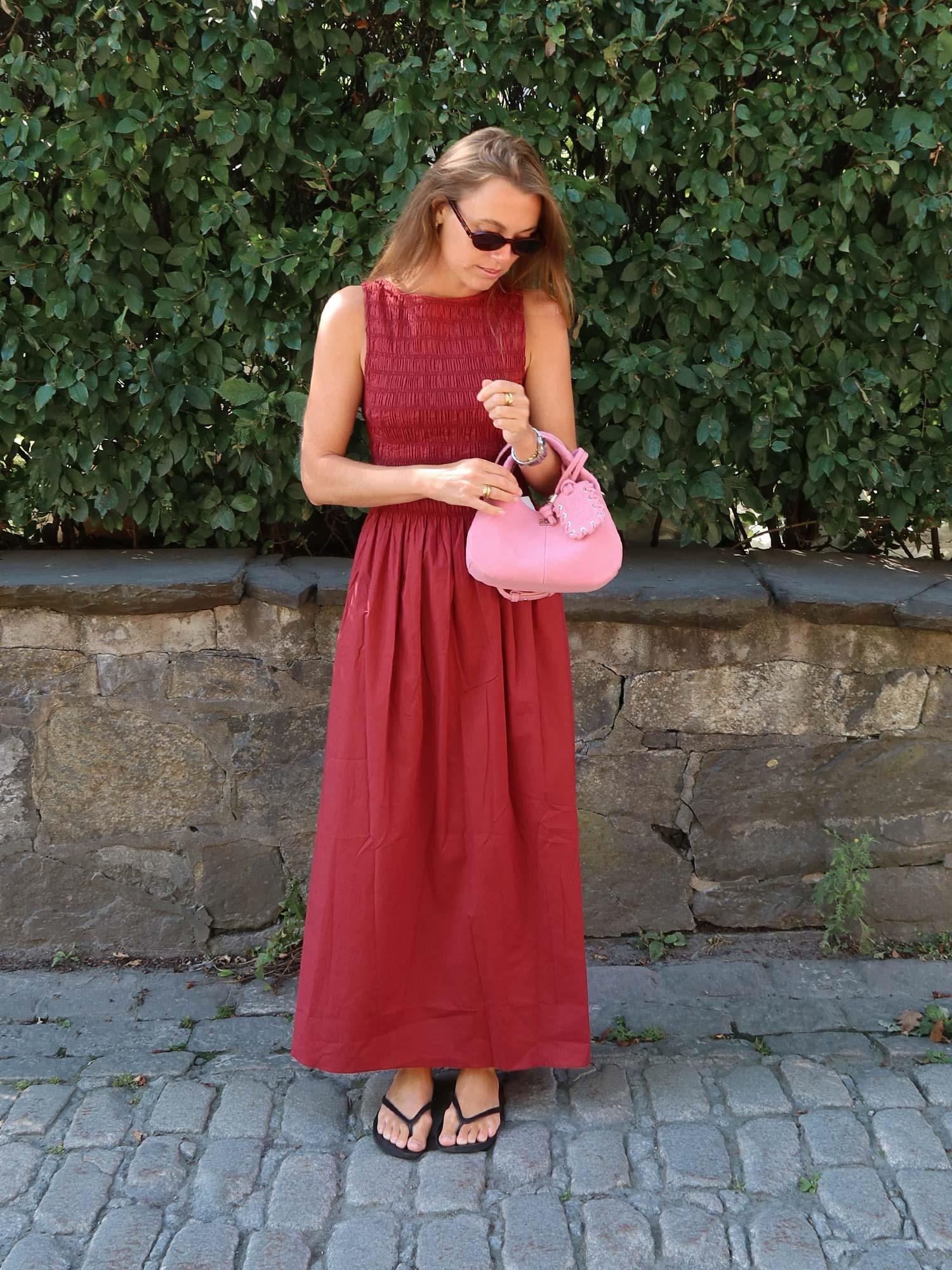 Carina Maxi Dress - Porto Red