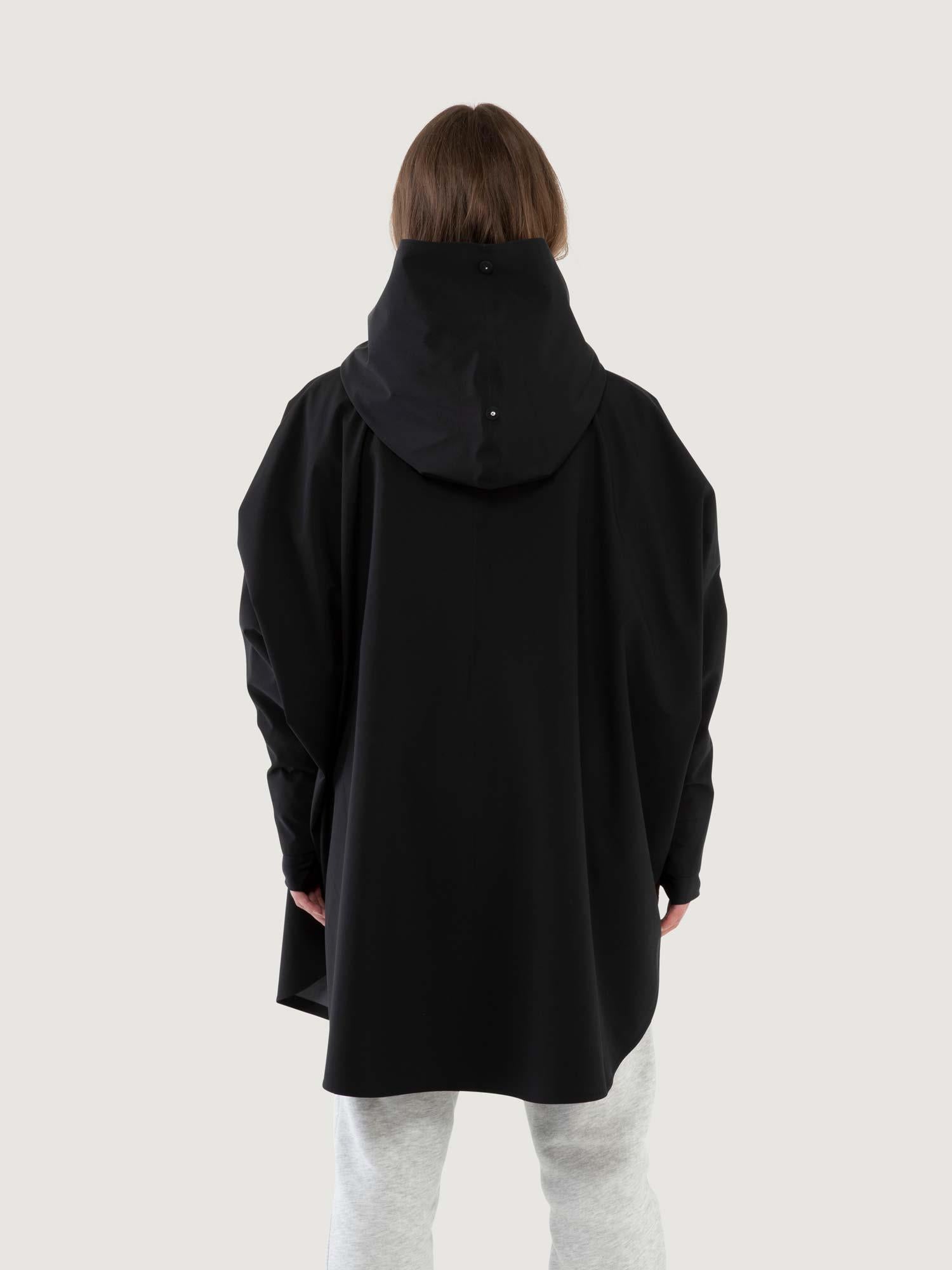 Bergen Poncho - Black