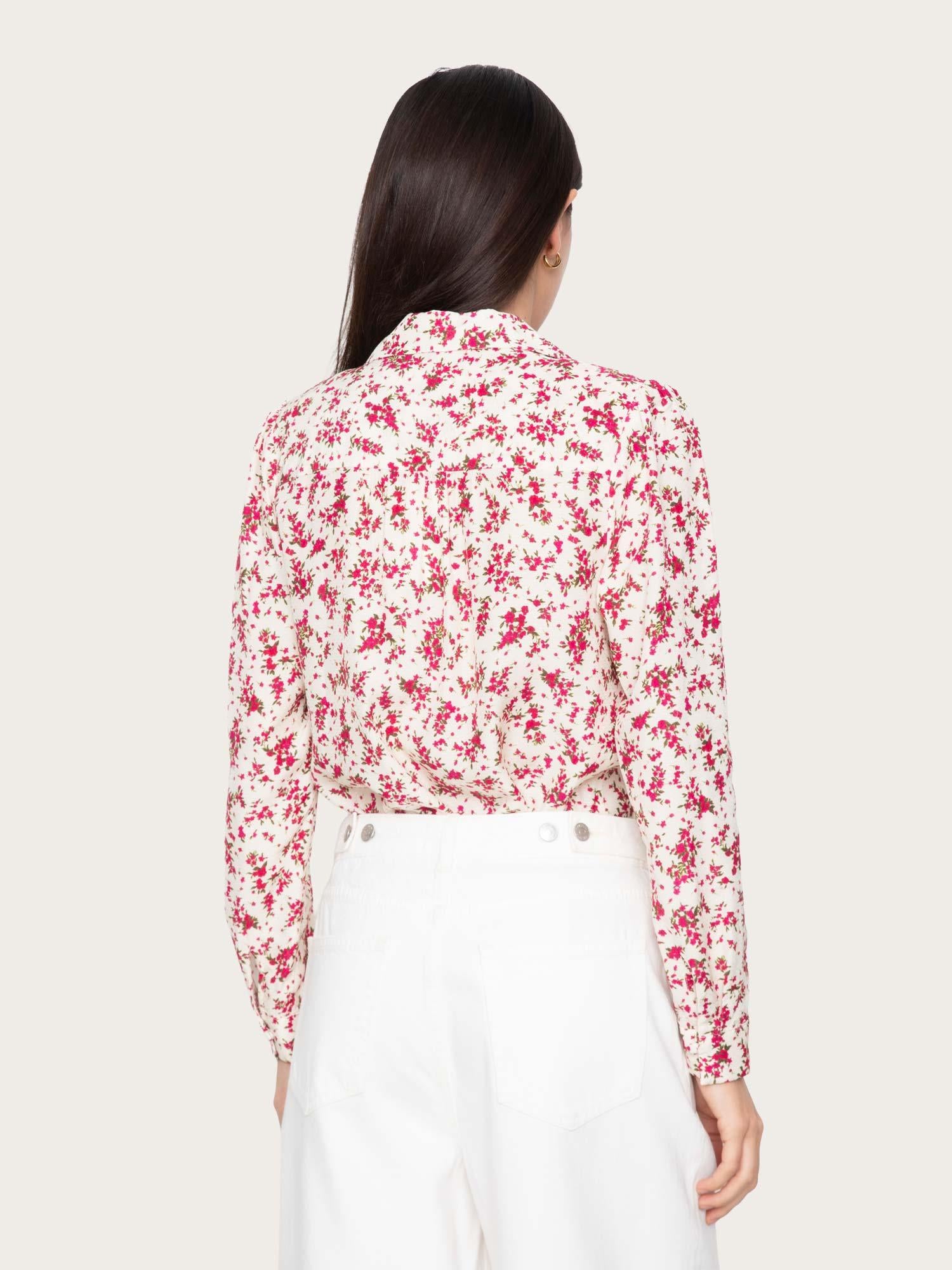 Lu Lu Blouse - Berry Print