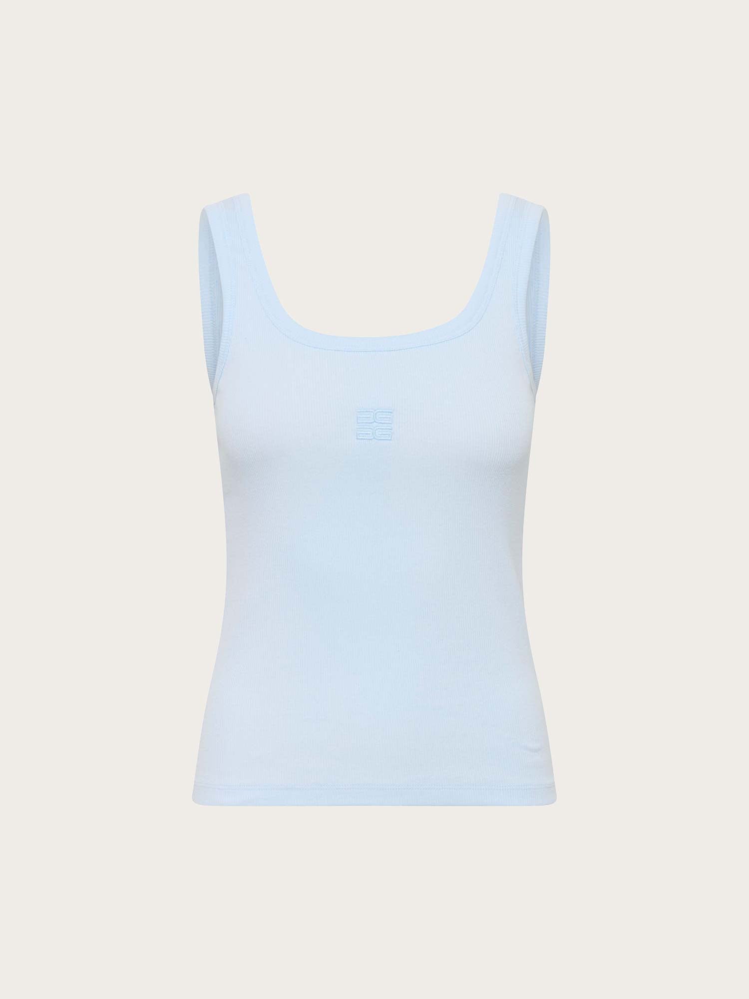 Drew Logo Top 2.0 - Blue Finch