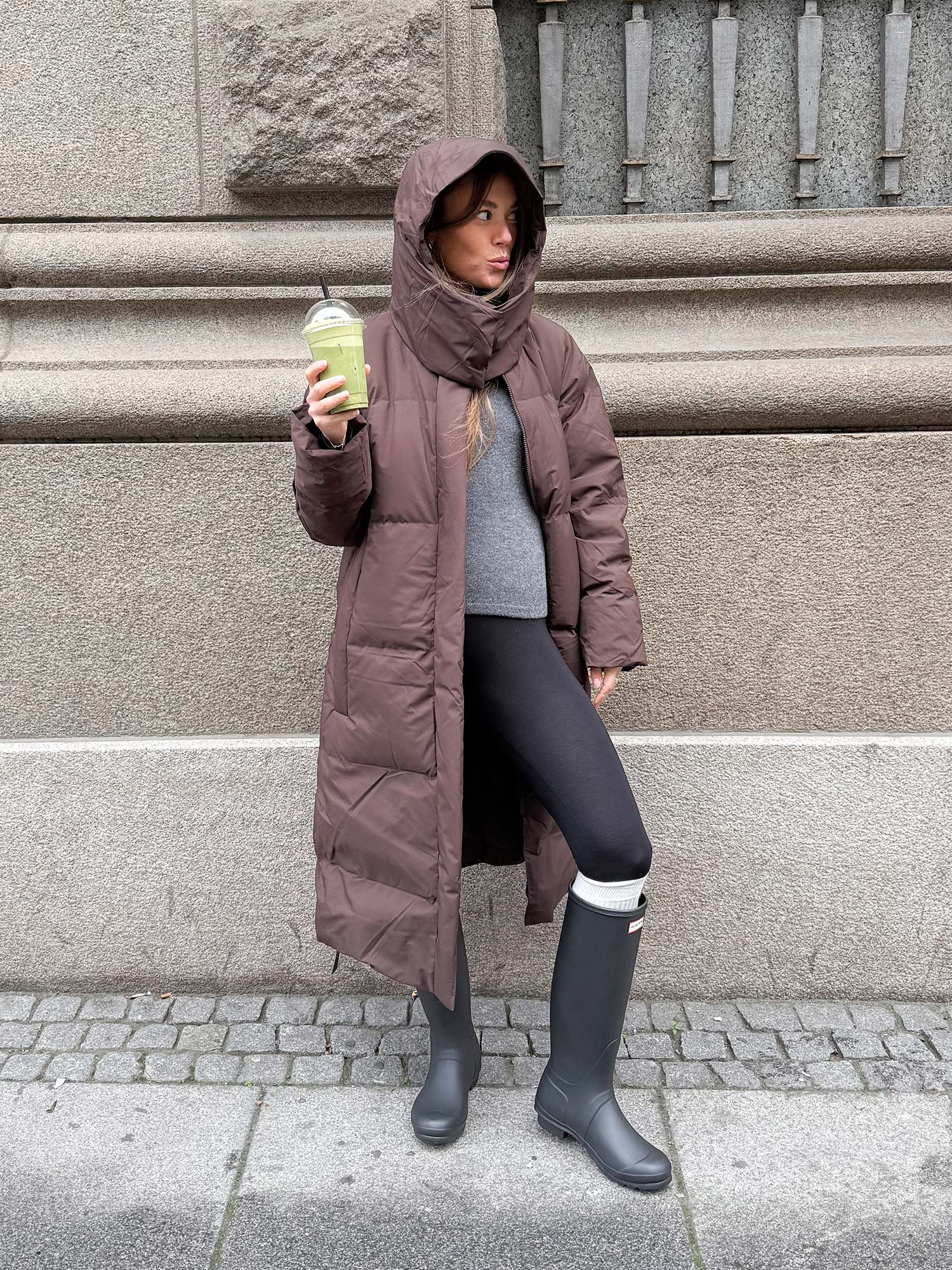 Stranda Down Coat Java – Vinterjakke & Dunjakke fra Blæst