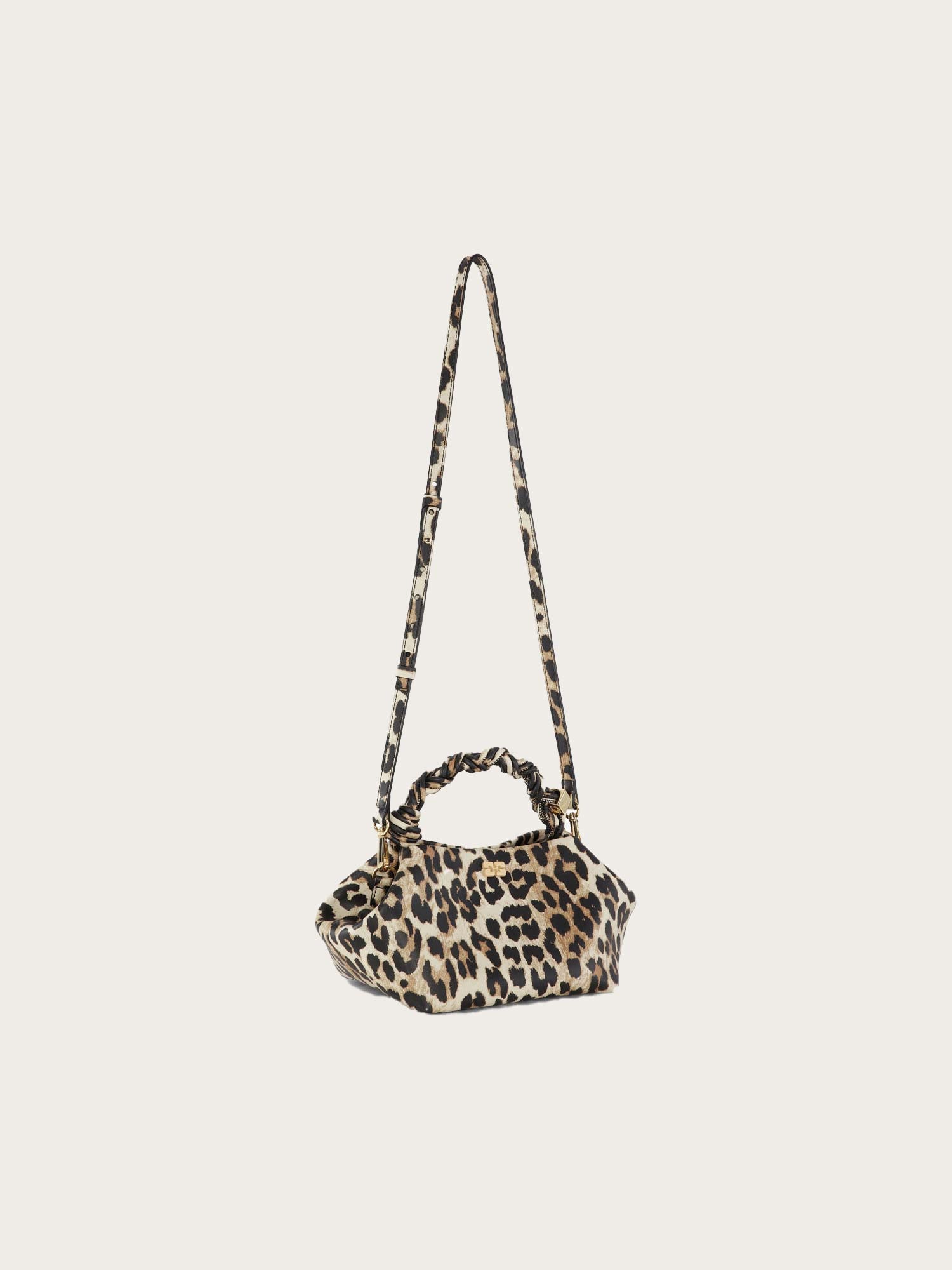 A6494 Ganni Bou Bag Small Print - Leopard