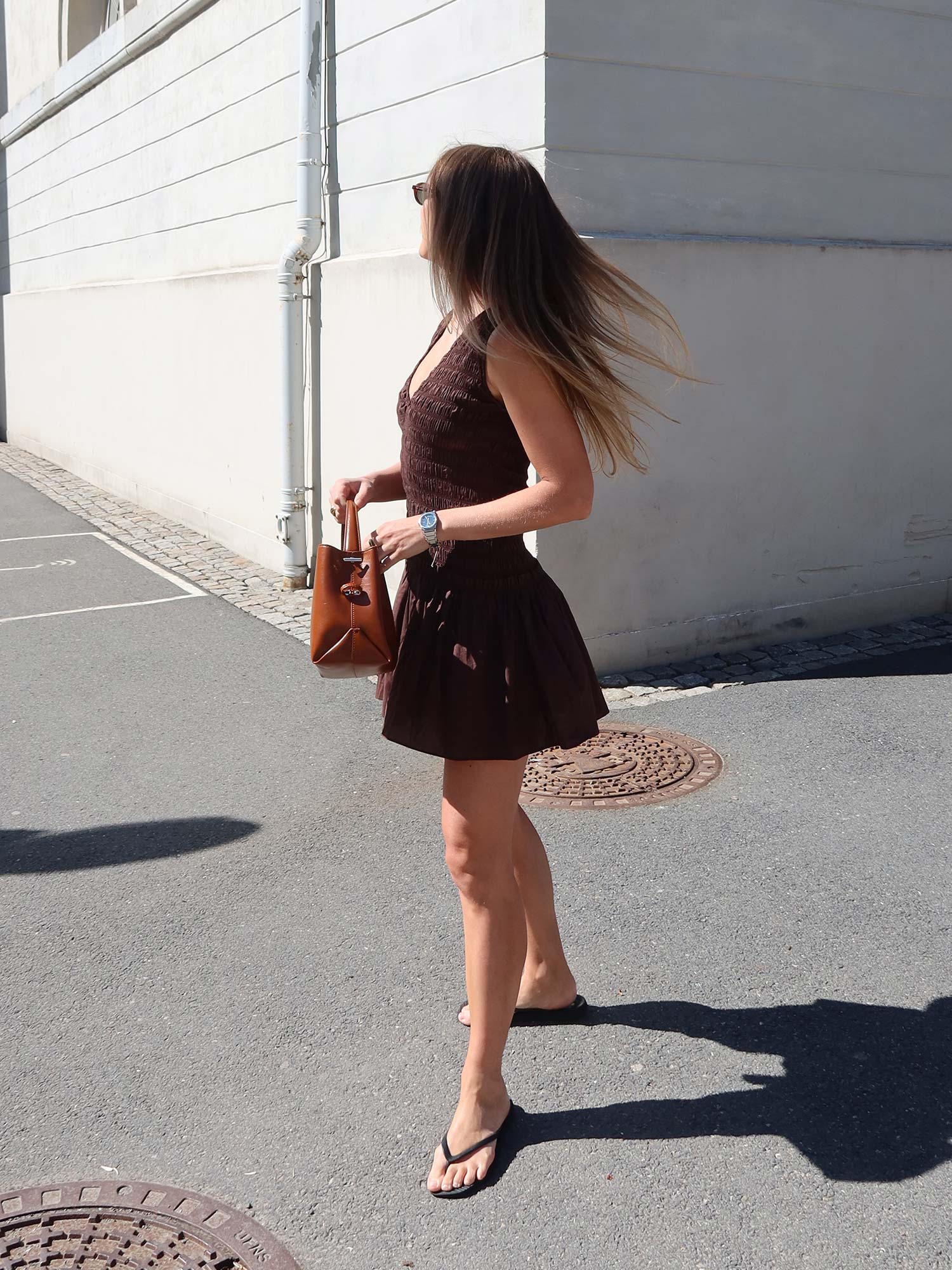 Palomar Mini Dress - Espresso