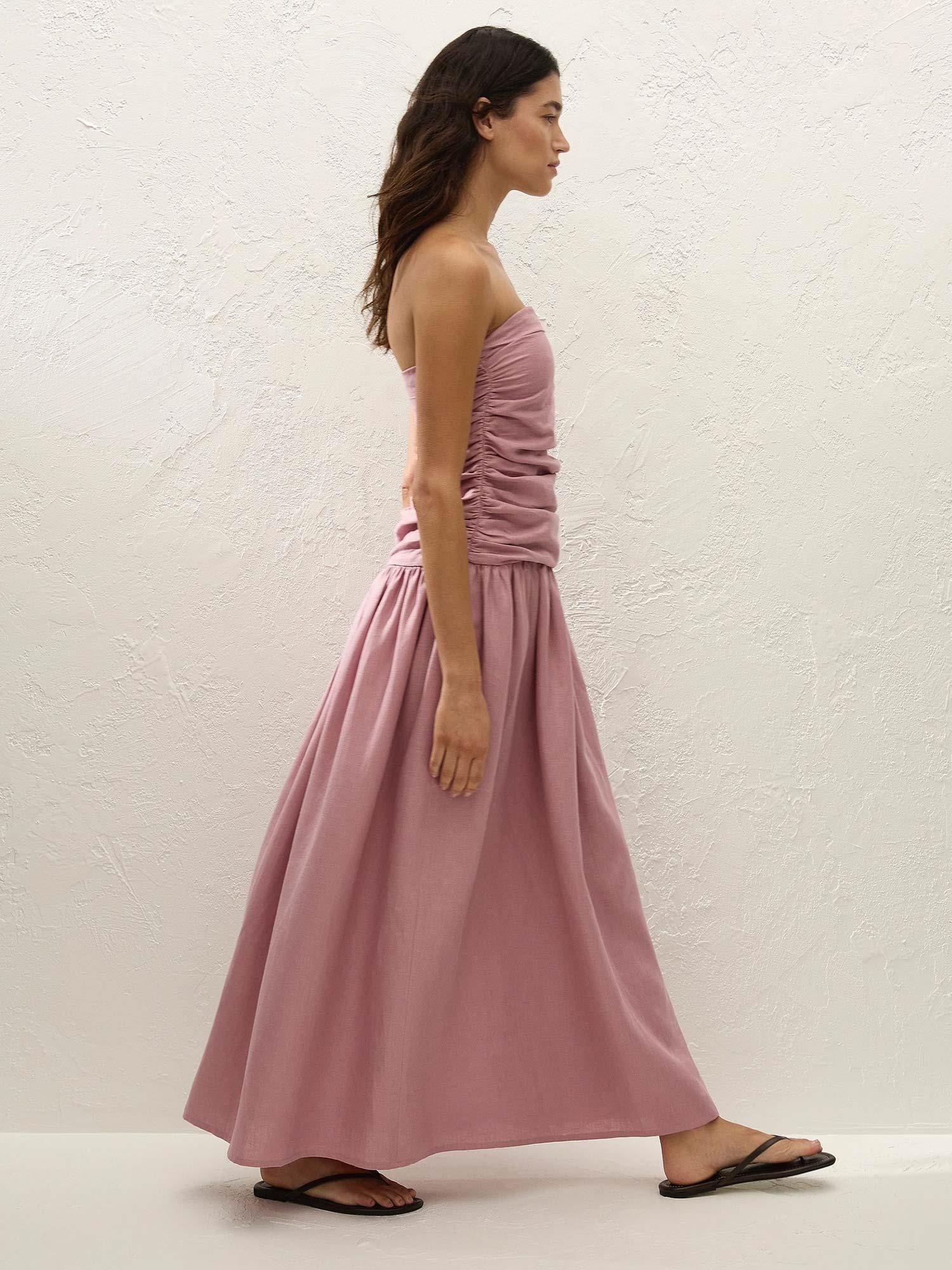 Sacha Maxi Dress - Dusty Mauve