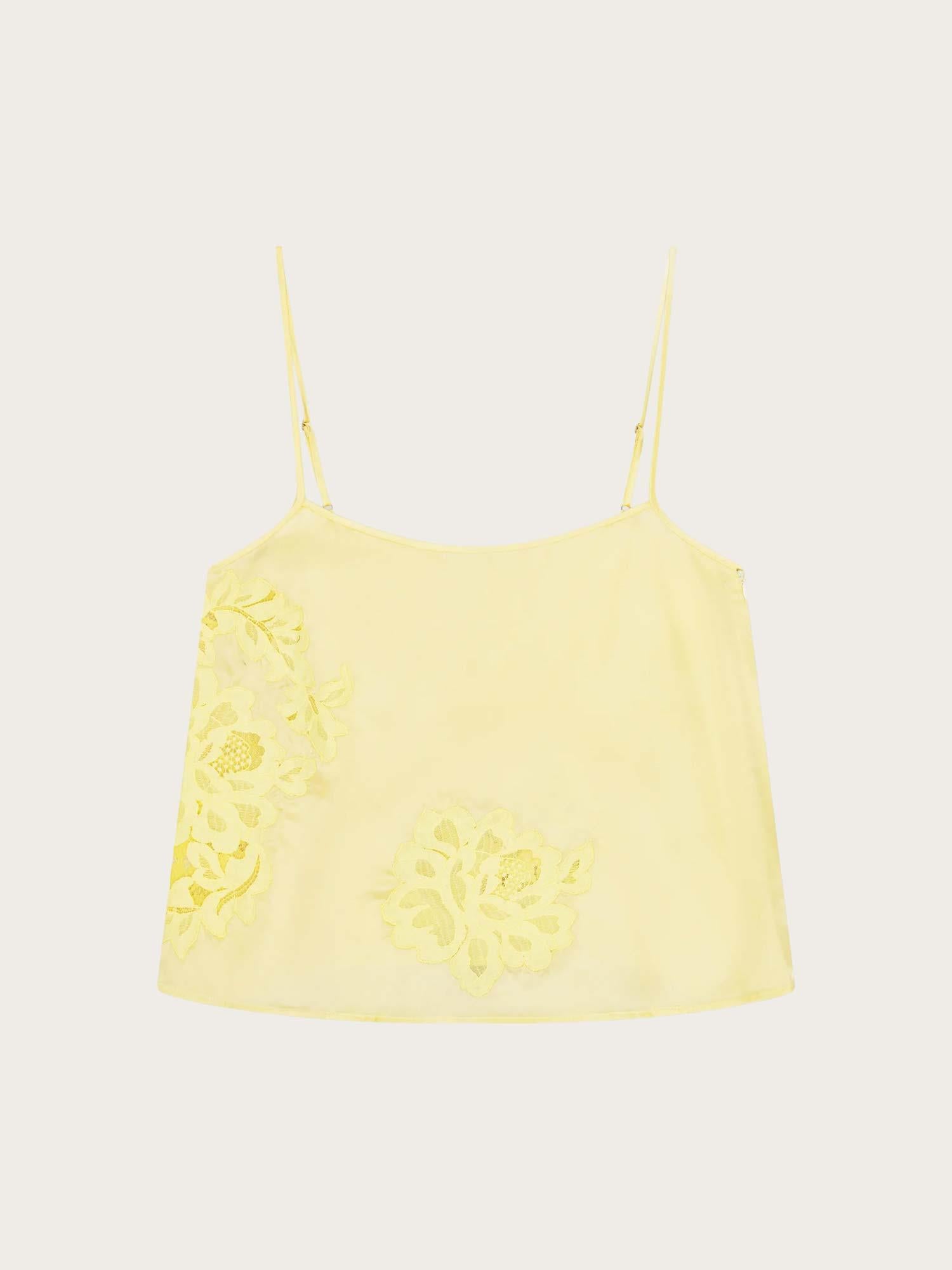 Frida Top - Pale Lime