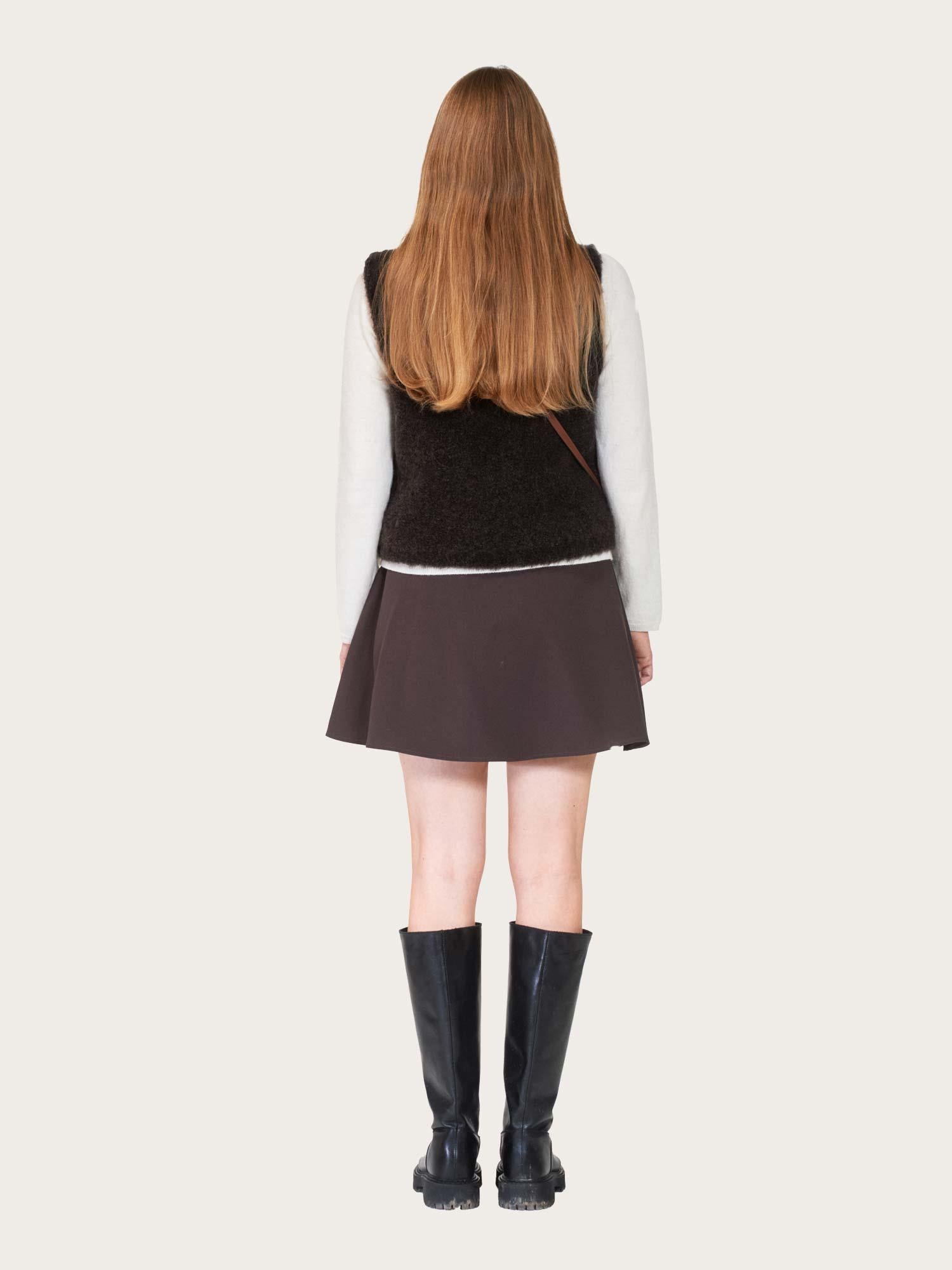 Crystal Vest - Dk Brown