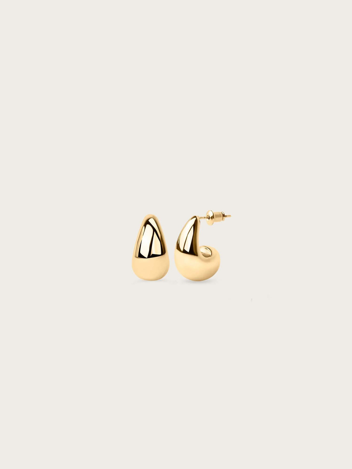 Mini Drop Earrings - Gold