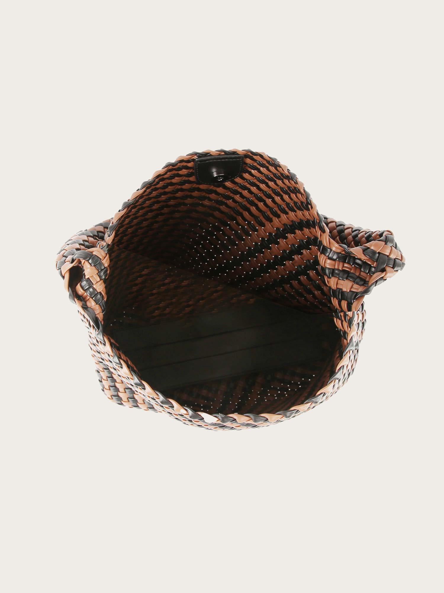 Hobo Braided Soft Structure - Brown Caramel