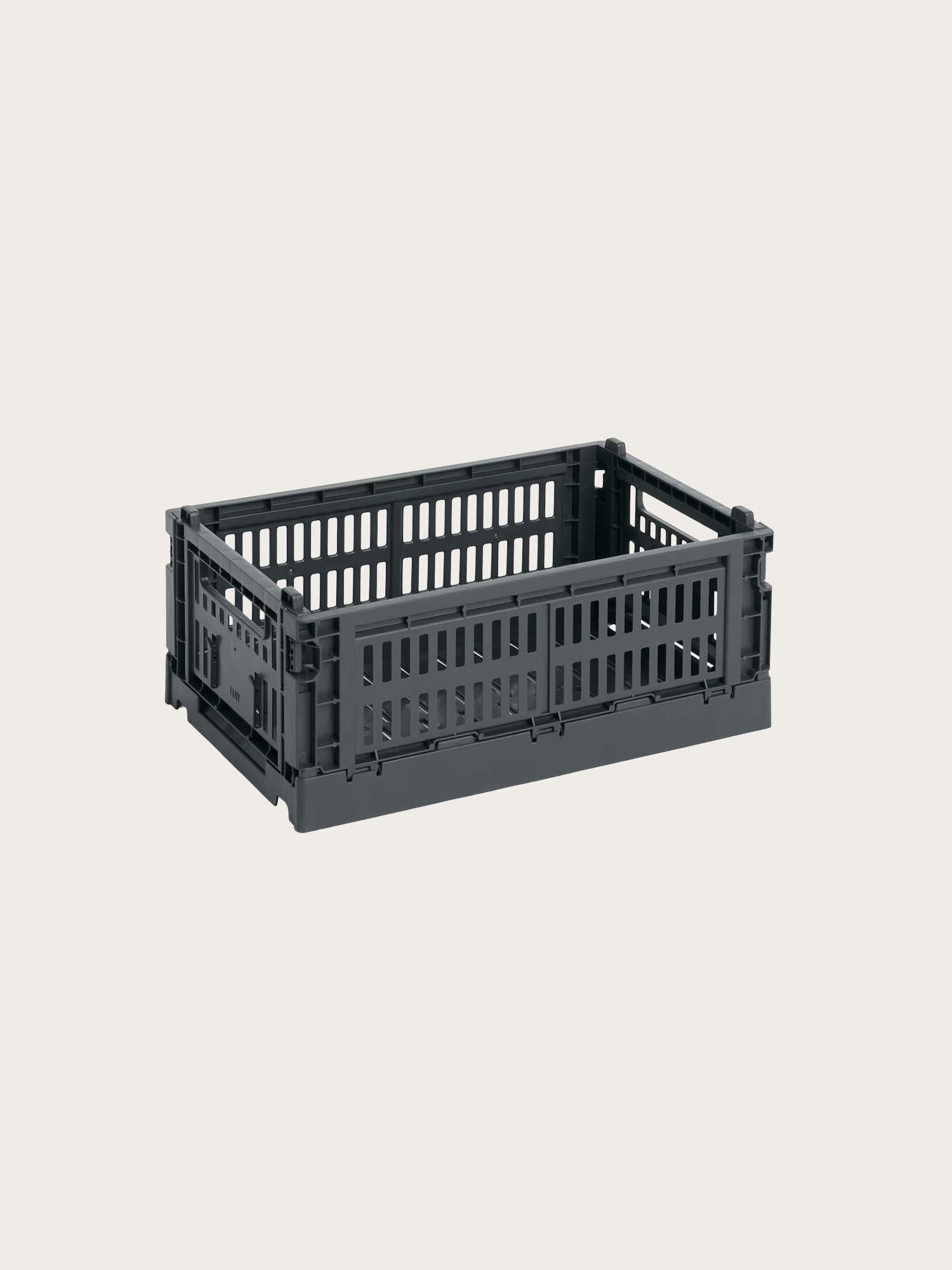 Hay Colour Crate Small - Charcoal