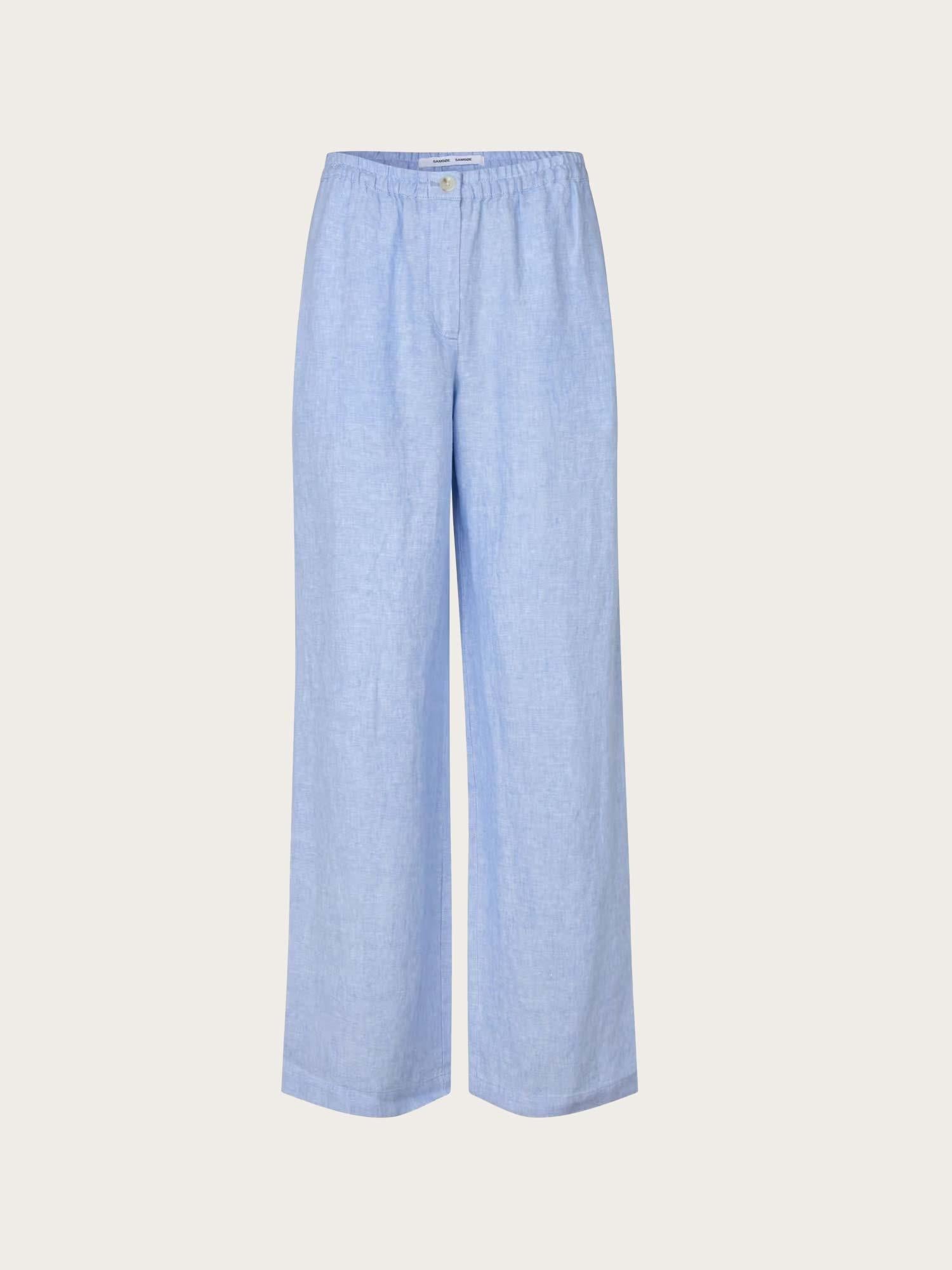 Satoves Trousers - Bel Air Blue Melange