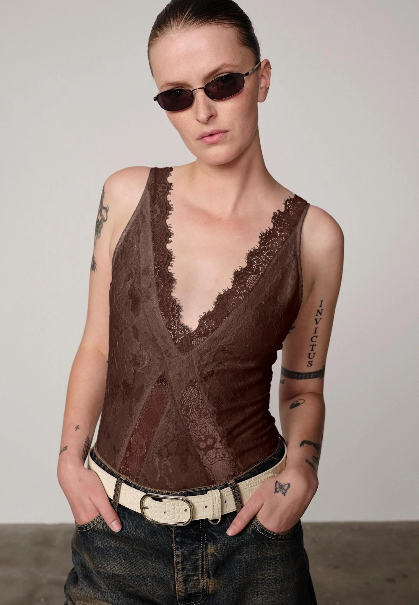 Johannes Bodystocking - Java Brown