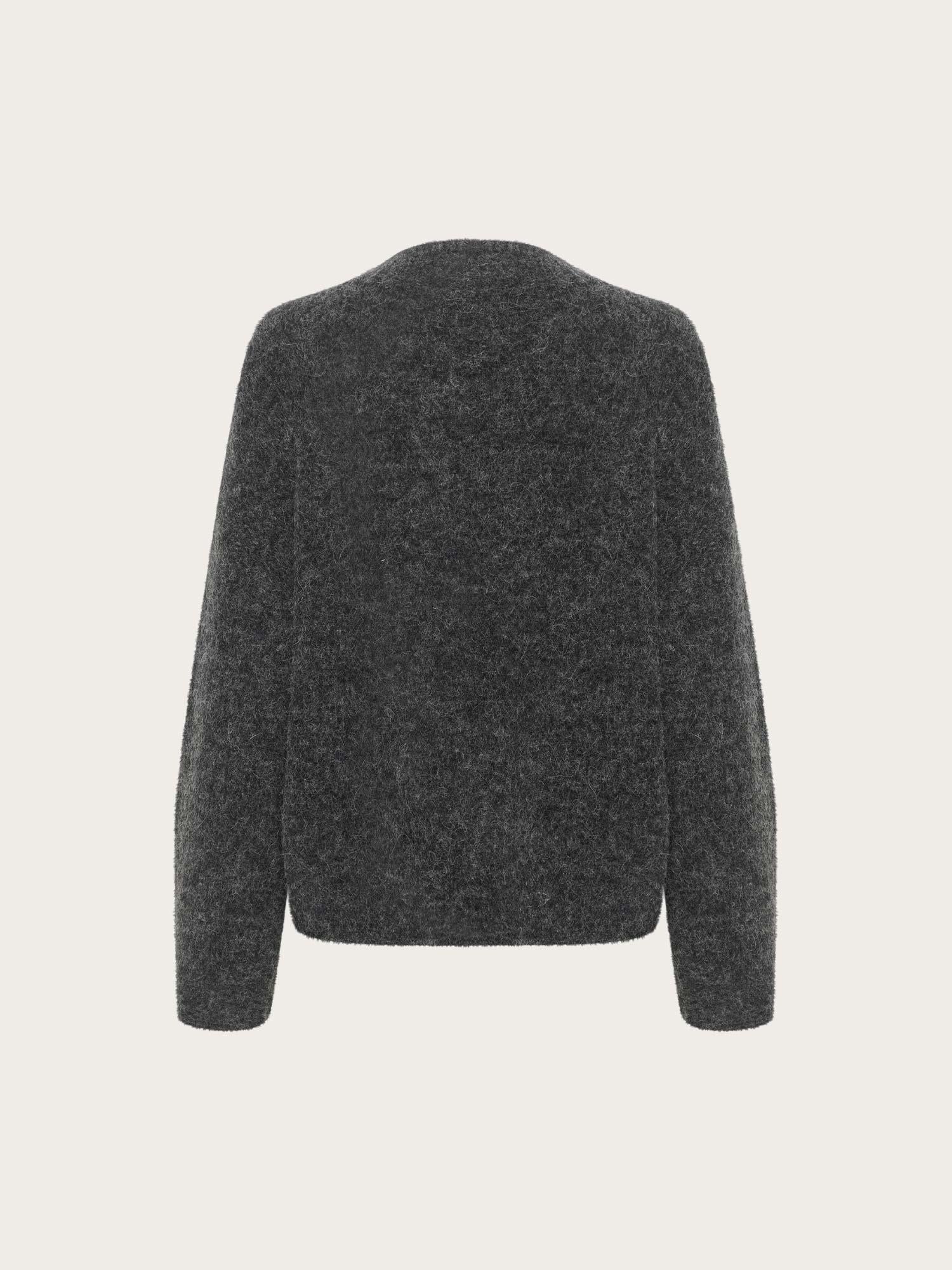 Alpha V-Neck - Charcoal Melange