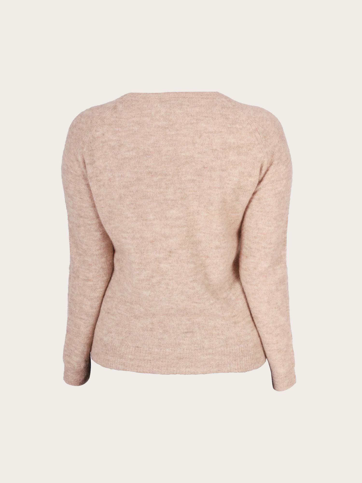 Fiona Sweater - Lt Beige Melange