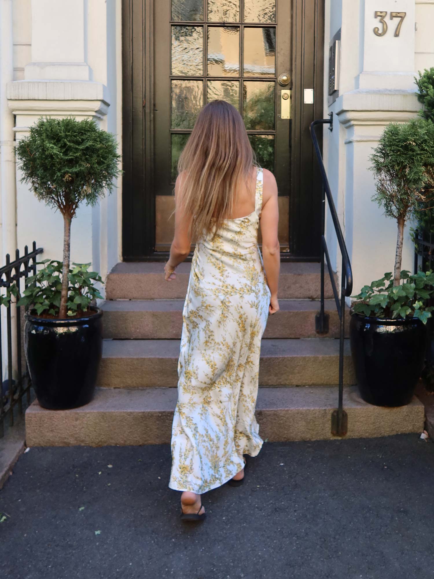 Anna Dress - Yellow Mimosa