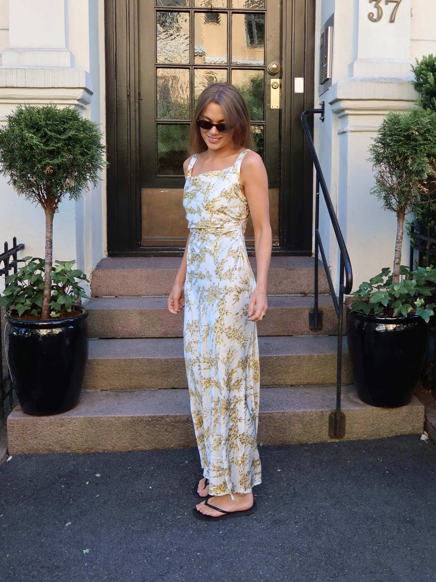 Anna Dress - Yellow Mimosa
