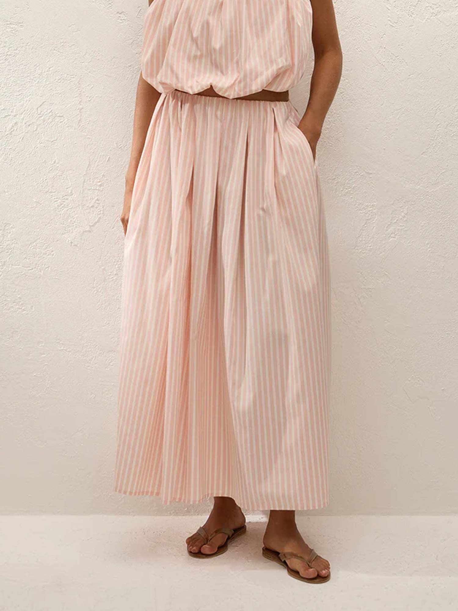 Astrid Skirt - Carmen Stripe