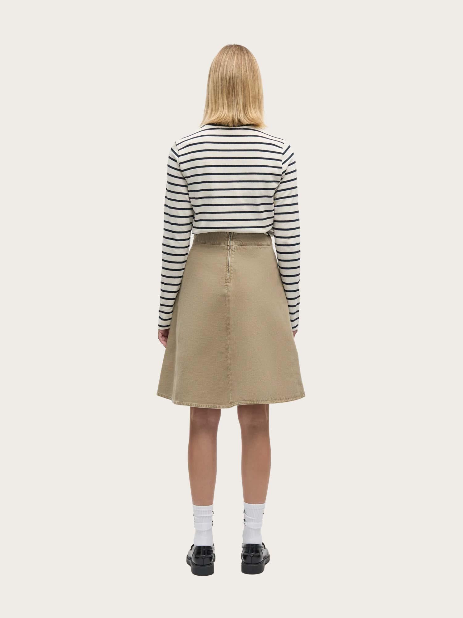 Pablo Maggie Tee LS - Vanilla Ice/Sky Captain