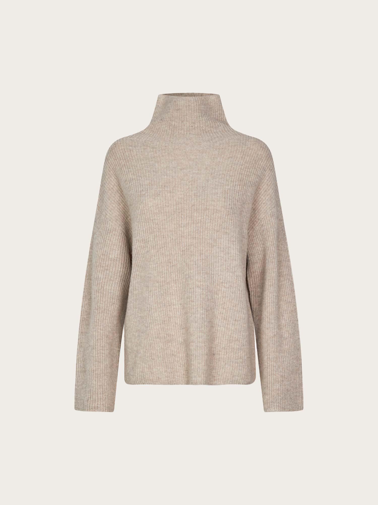 Sazlata Turtleneck - Khaki Melange