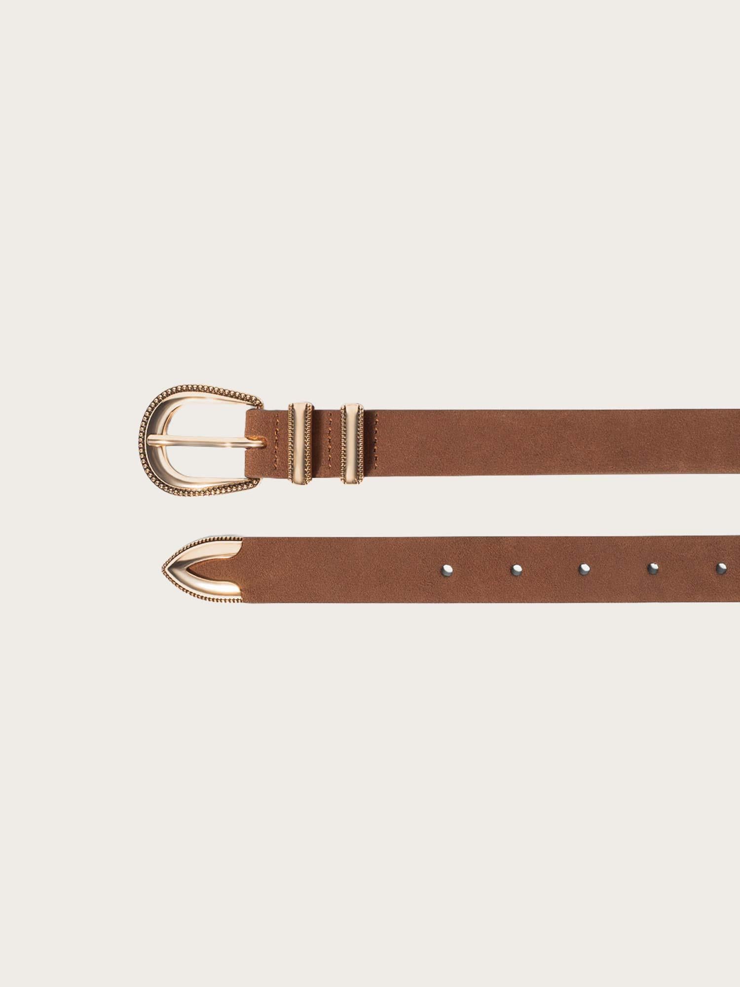 Aubrey Belt - Brown Gold